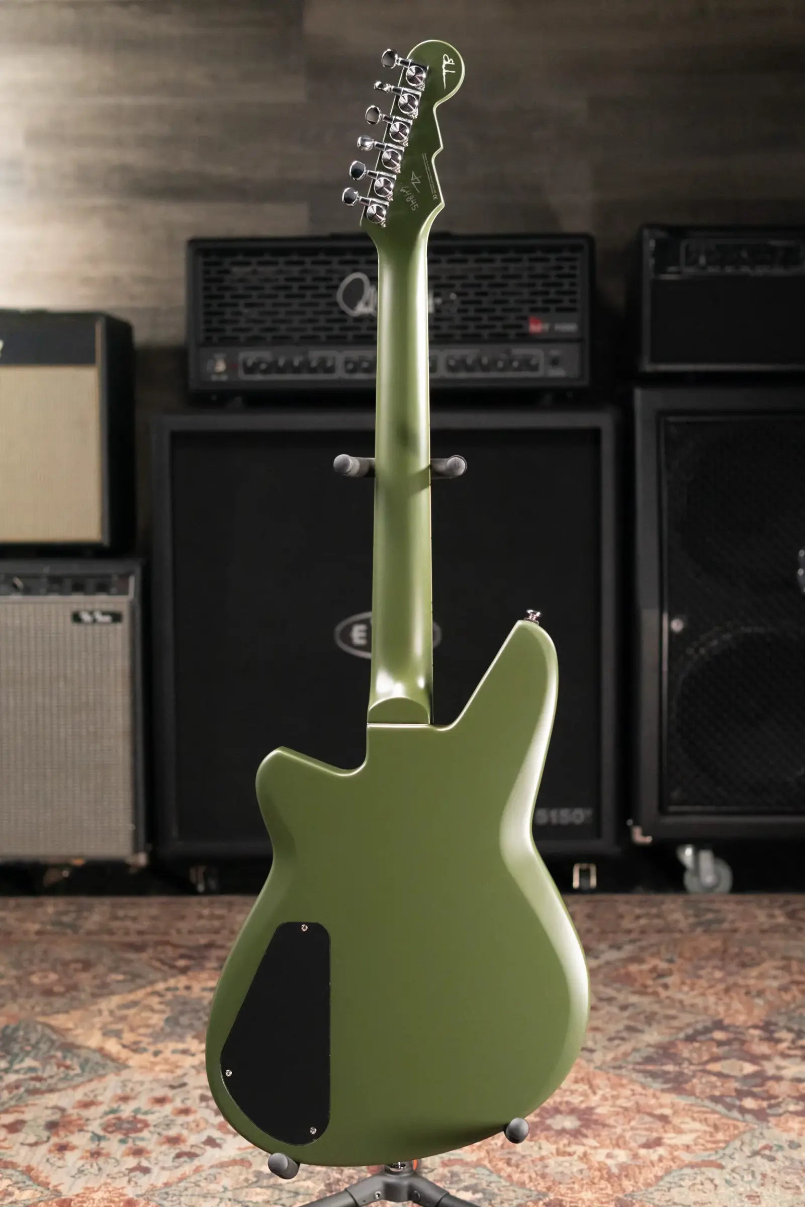 Reverend Shade Balderose Signature Electric Guitar - Army Green