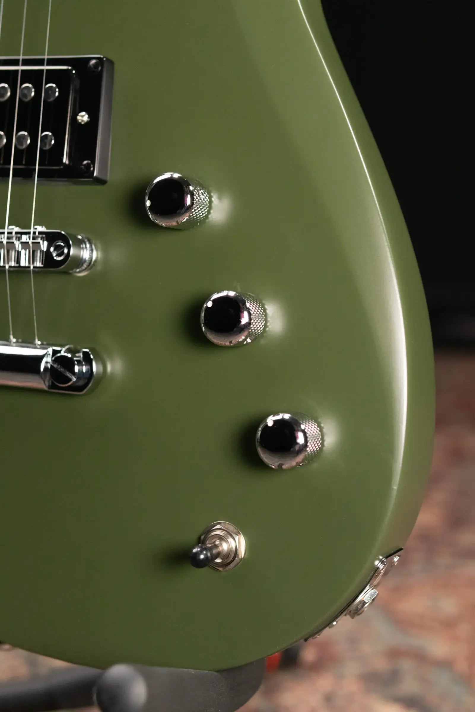 Reverend Shade Balderose Signature Electric Guitar - Army Green