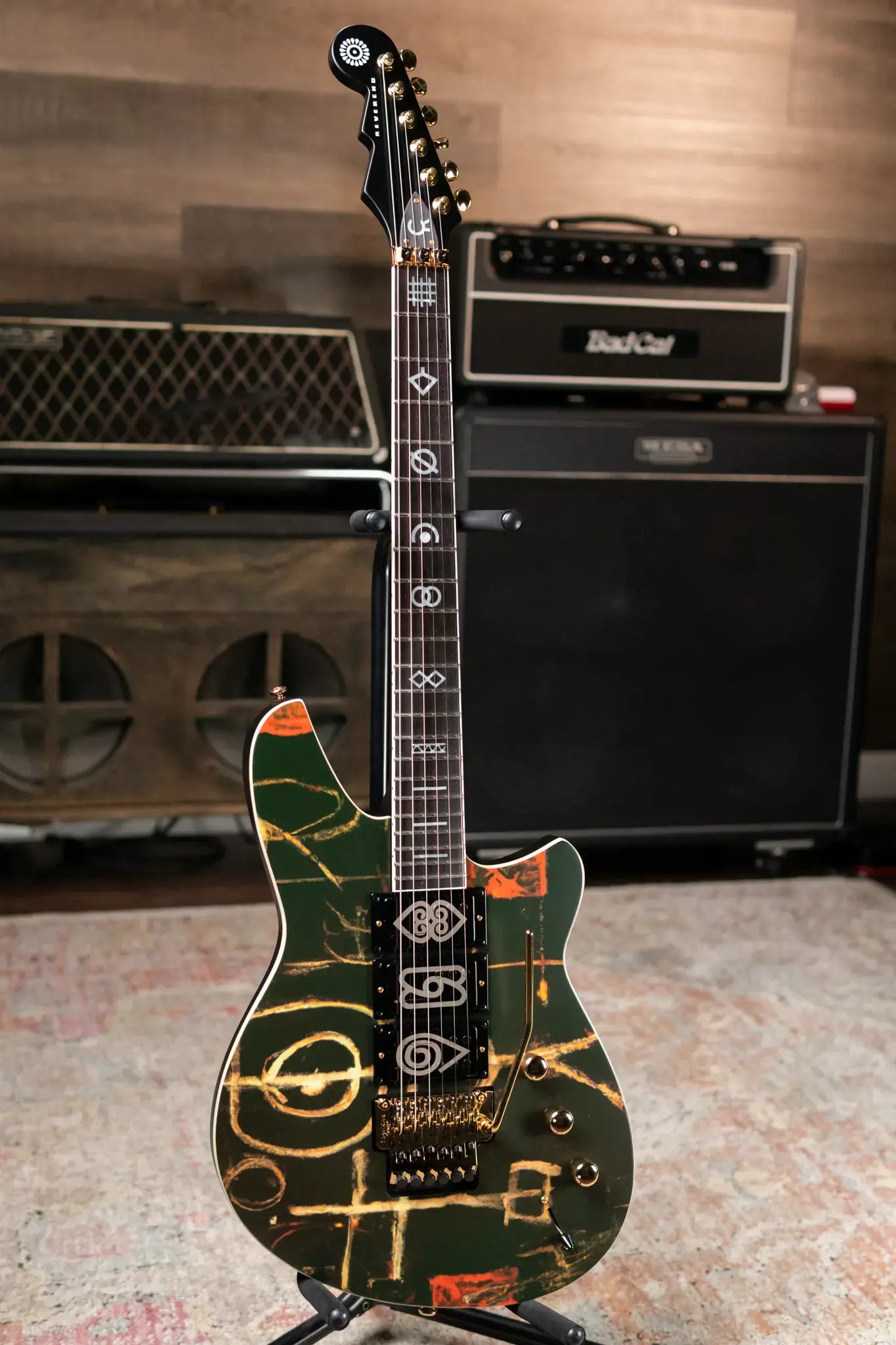 Reverend Vernon Reid Totem Series Electric Guitar - Shaman