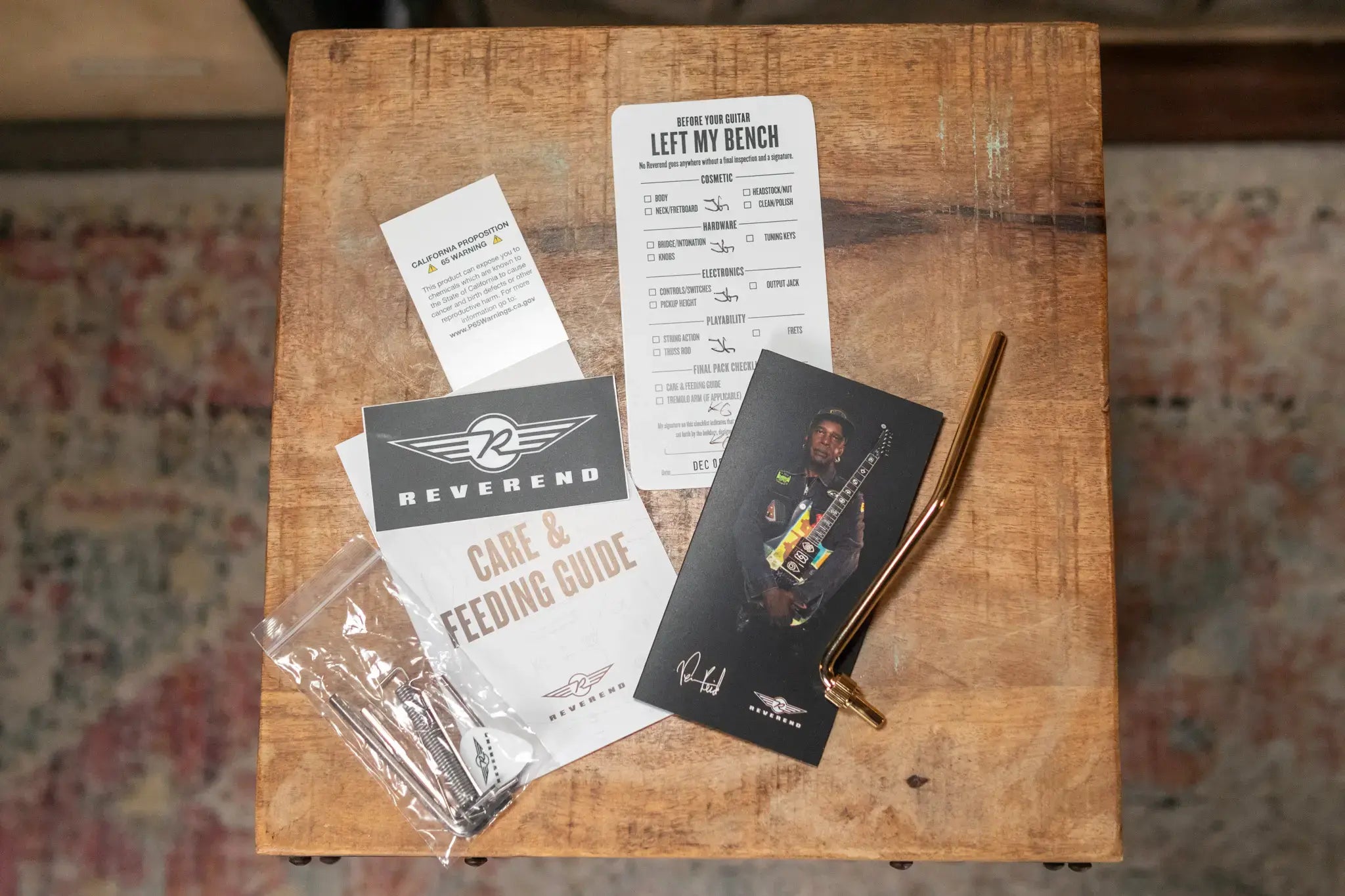 Reverend Vernon Reid Totem Series Electric Guitar - Shaman