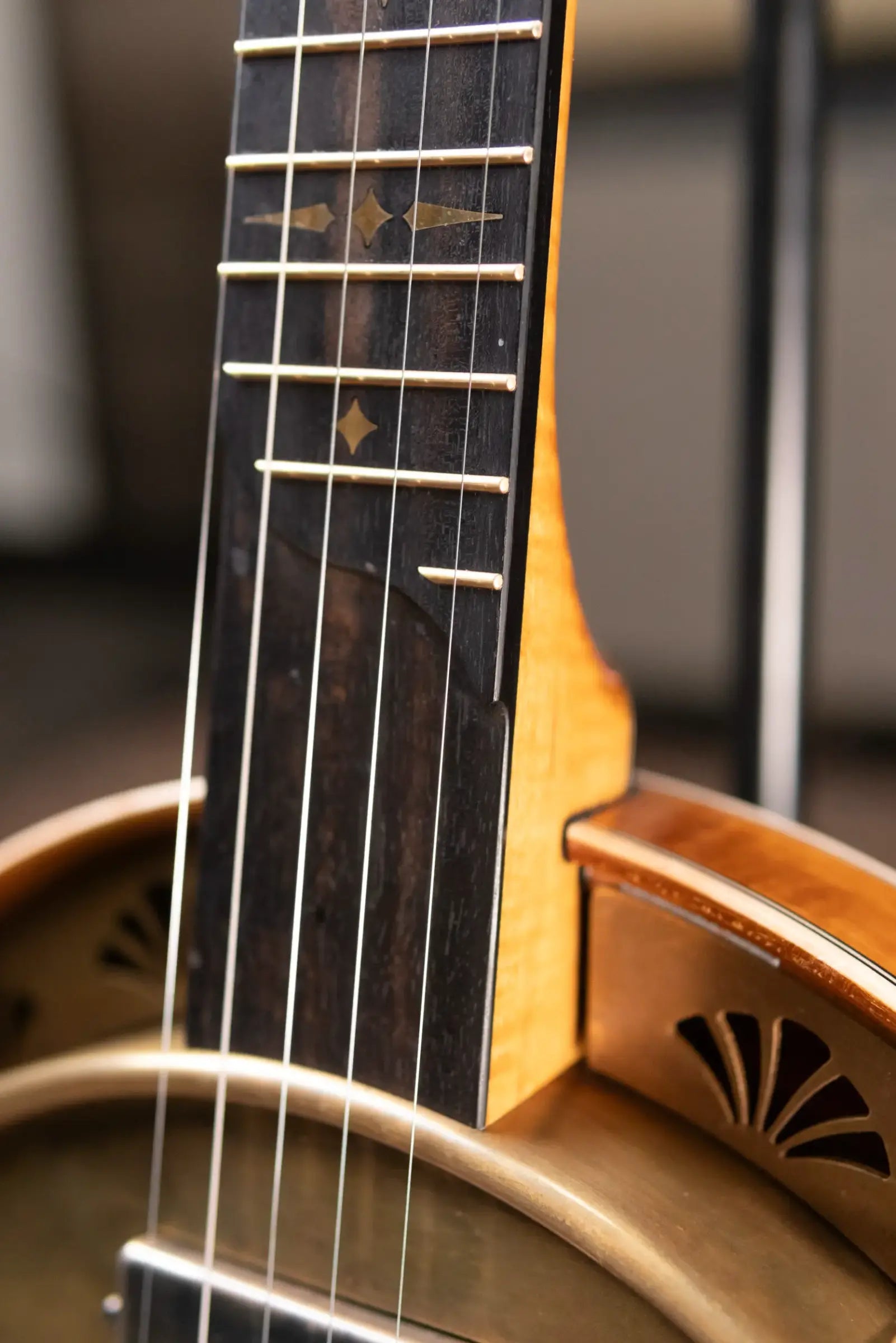Rickard Resophonic Banjo with Hardshell Case - Used