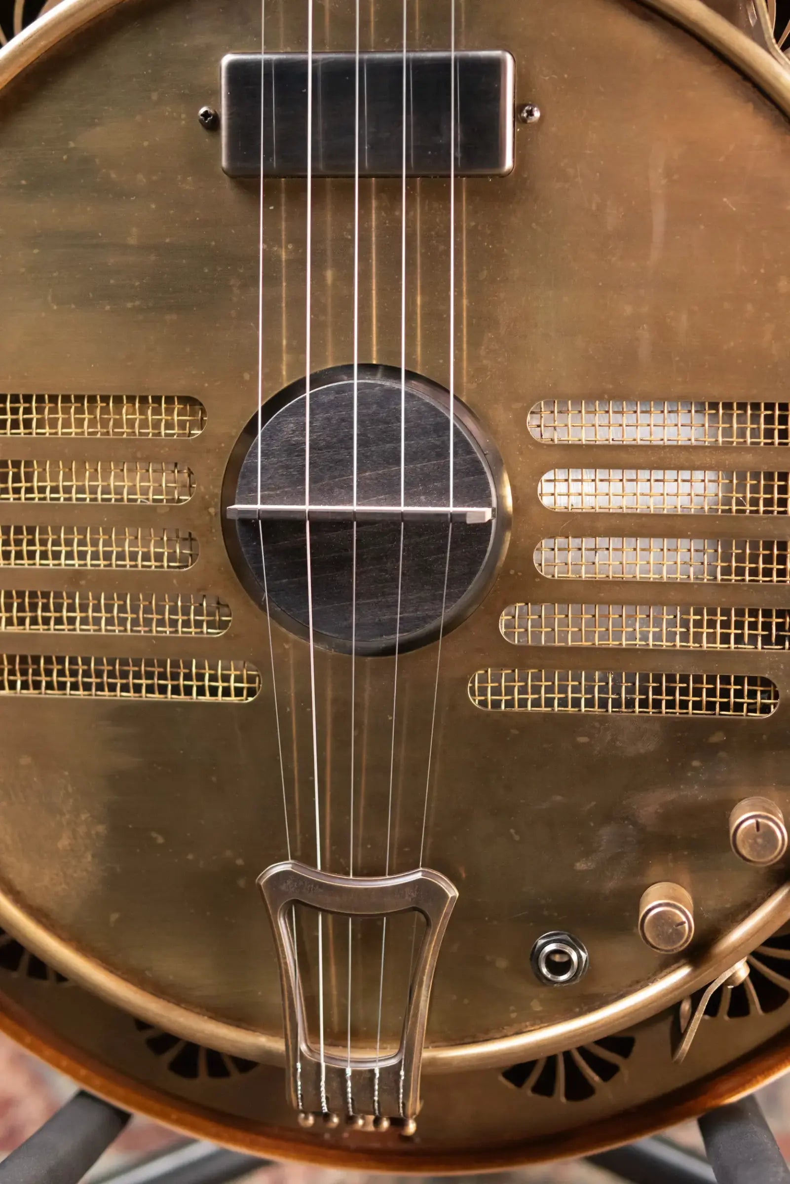 Rickard Resophonic Banjo with Hardshell Case - Used