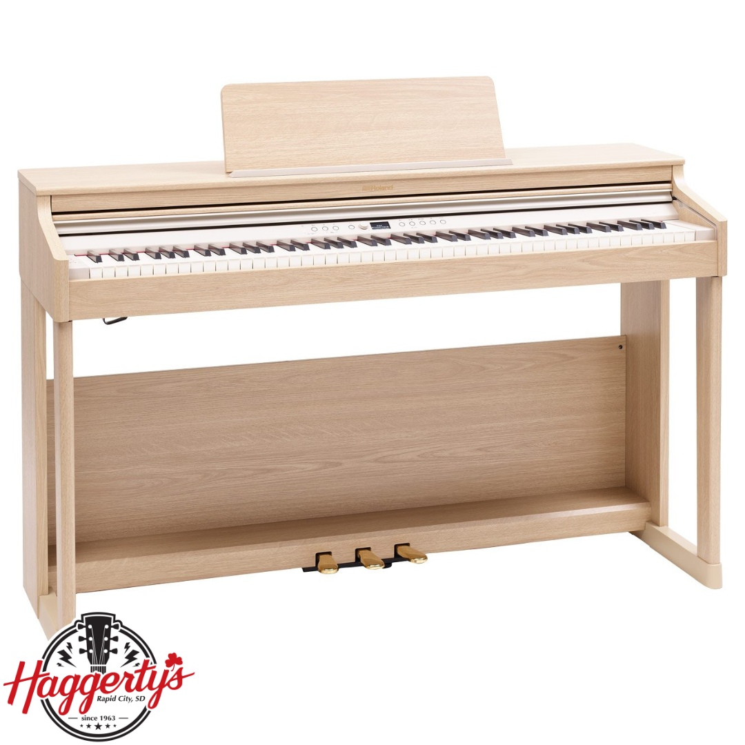 Roland RP701-LA Digital Upright Piano - Light Oak