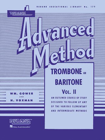 Rubank Advanced Method - Trombone or Baritone Vol. 2