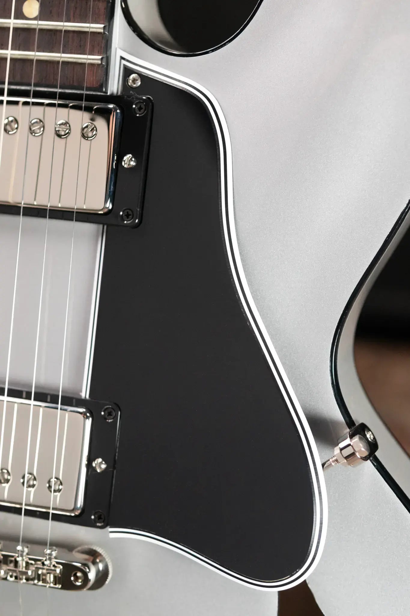 Gibson Custom Shop 1961 ES-335 Semi-Hollow Electric Guitar - Silver with Hardshell Case