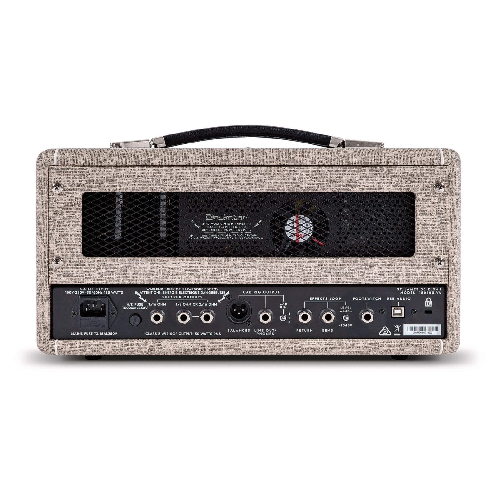 Blackstar St. James 50W EL34 Tube Amplifier Head