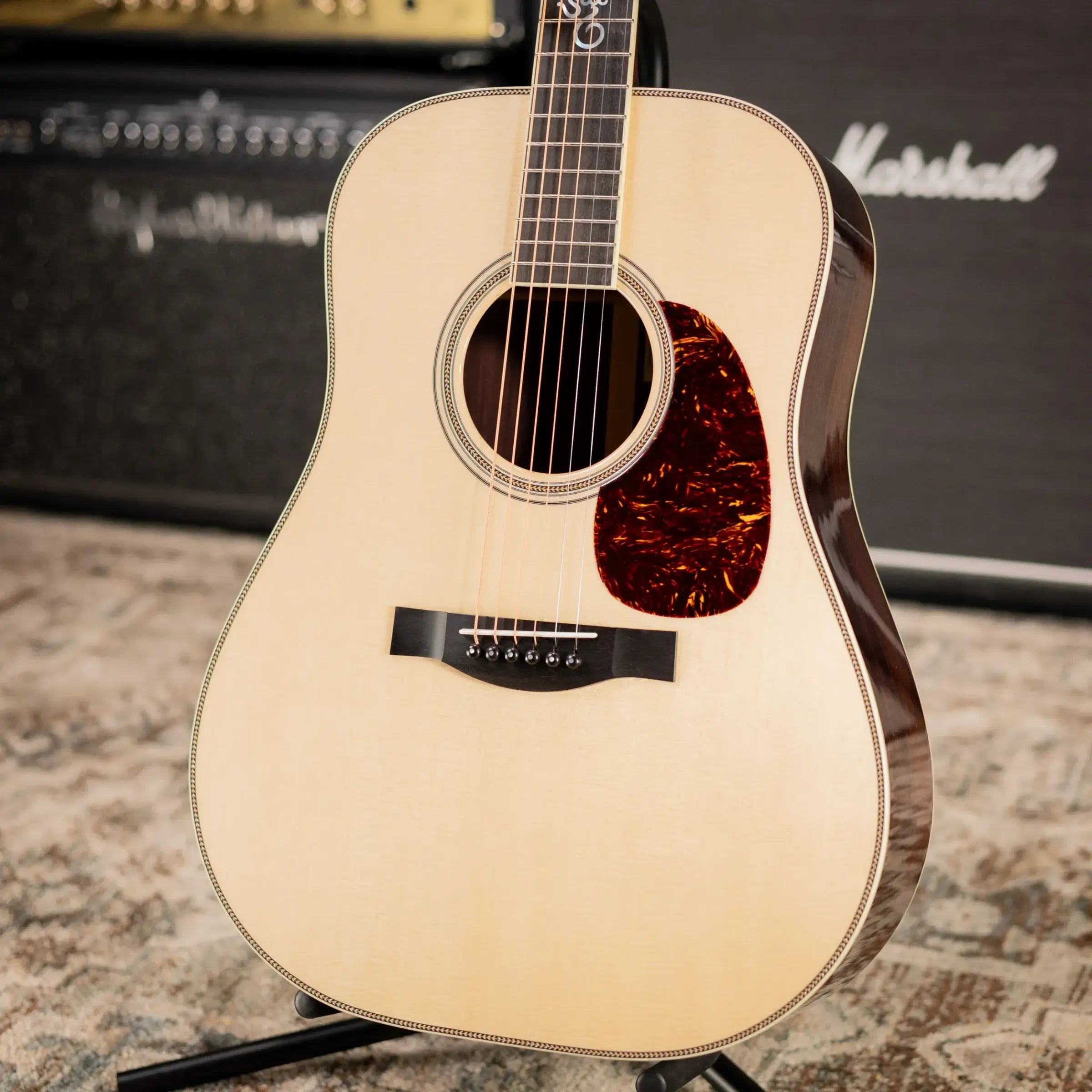 Santa Cruz Guitar Company Tony Rice Signature Founder Collection Acoustic Guitar with Hardshell Case