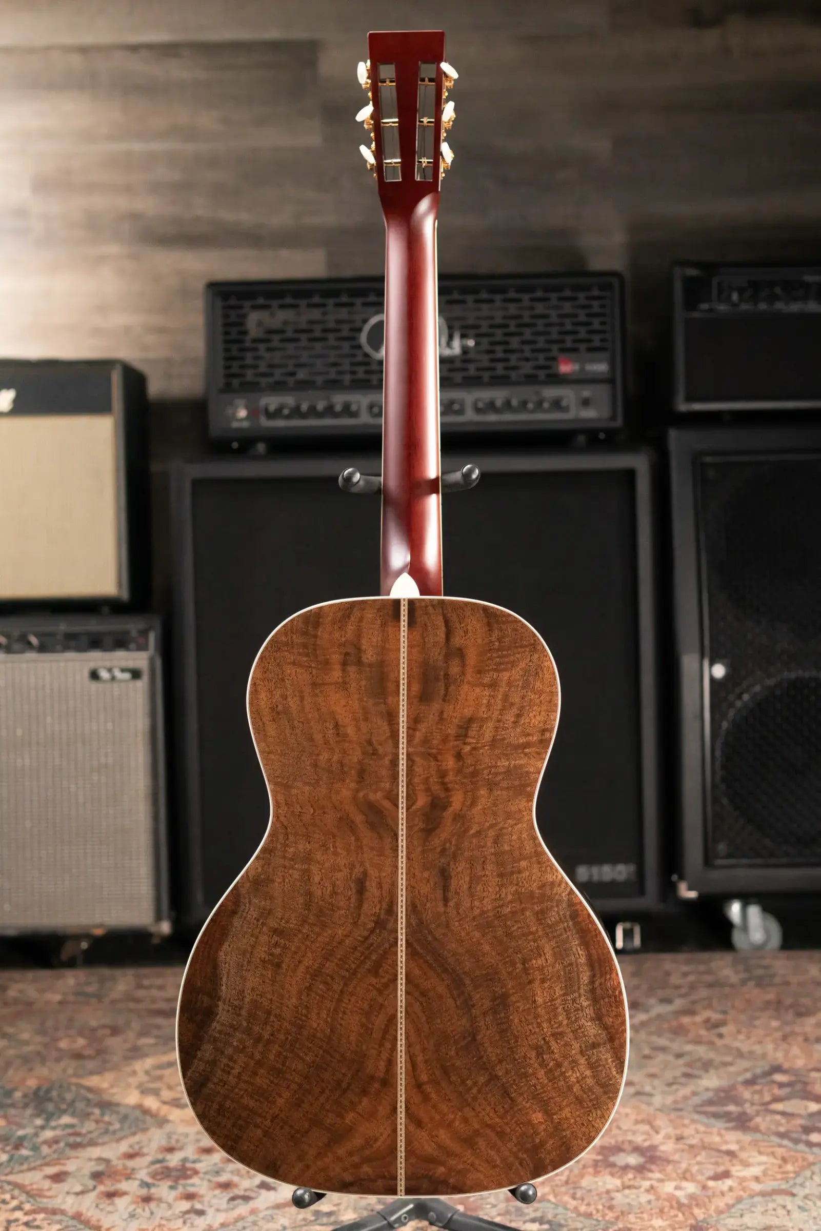 Santa Cruz H13 42 Style Acoustic Guitar - Sinker Redwood/Walnut with Hardshell Case