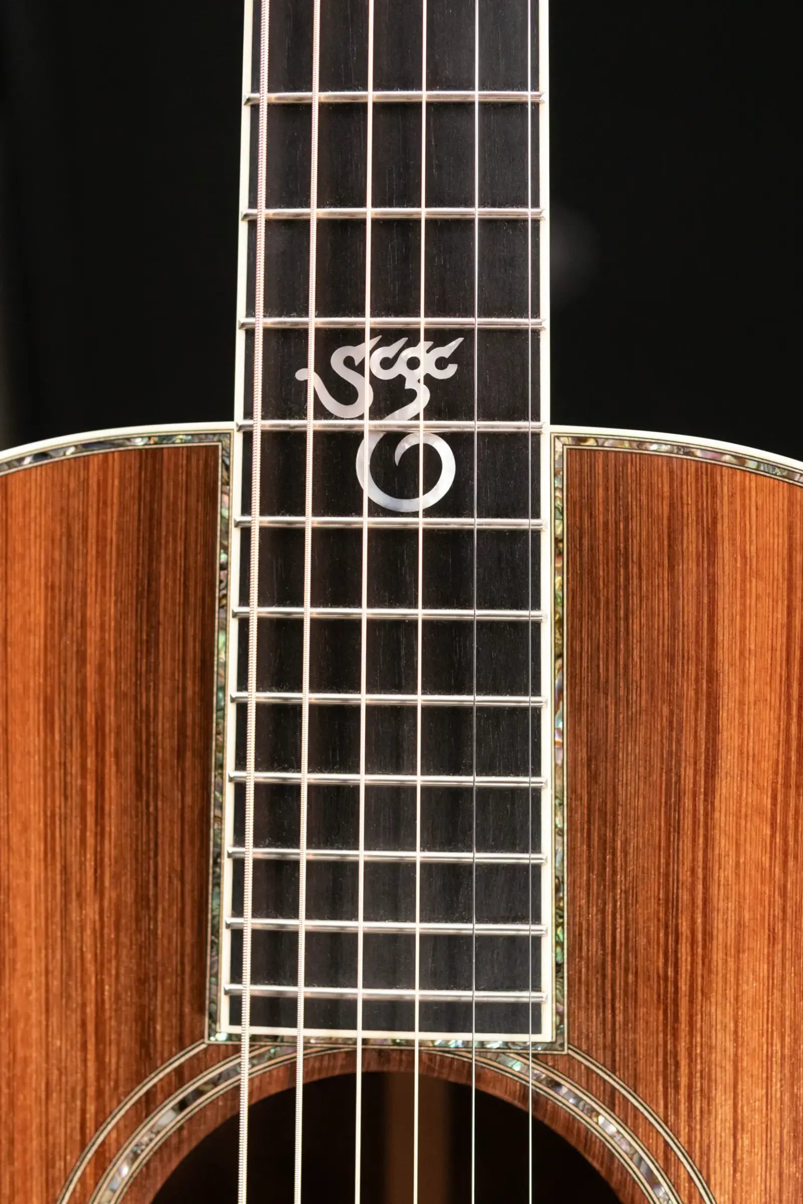 Santa Cruz H13 42 Style Acoustic Guitar - Sinker Redwood/Walnut with Hardshell Case