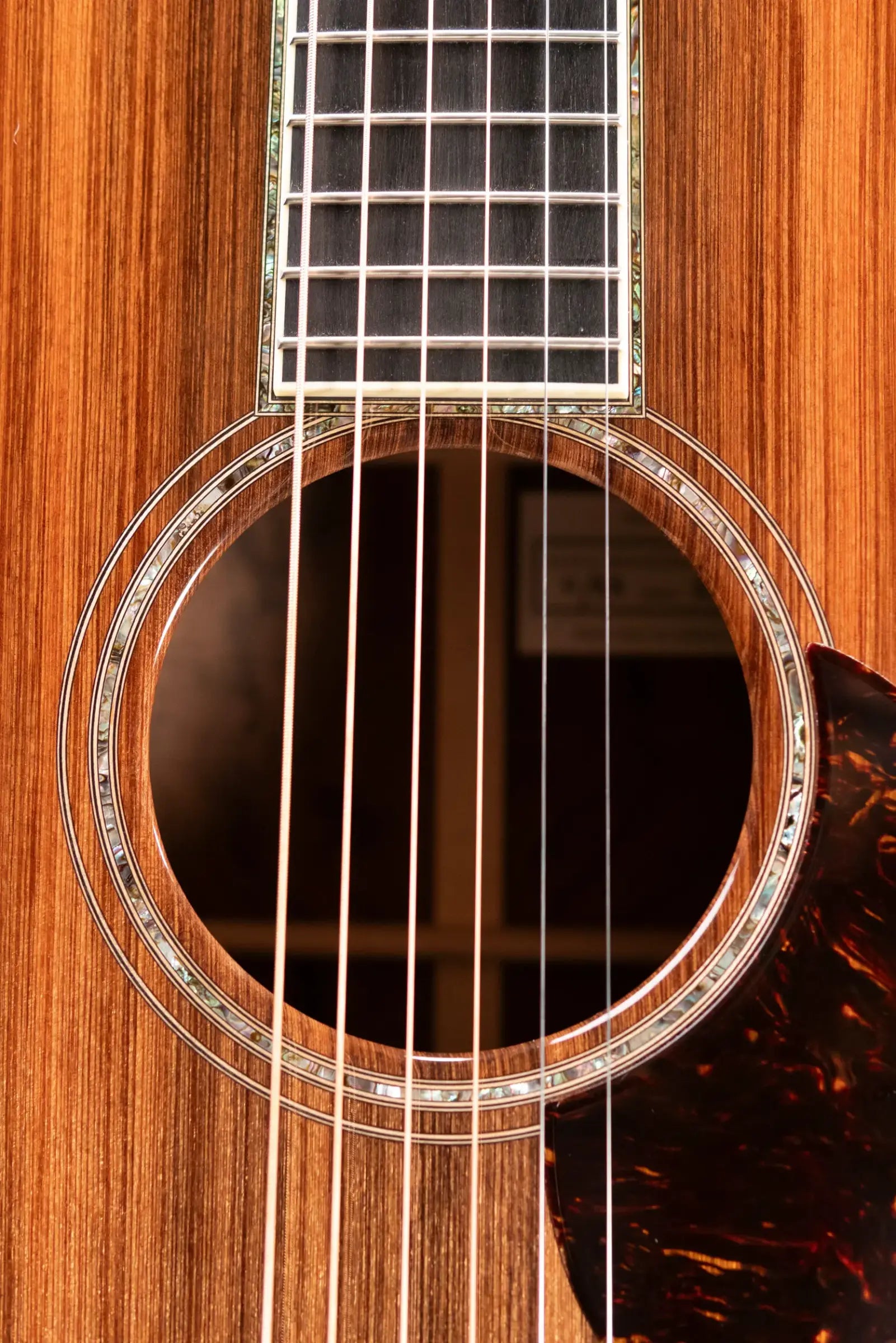 Santa Cruz H13 42 Style Acoustic Guitar - Sinker Redwood/Walnut with Hardshell Case