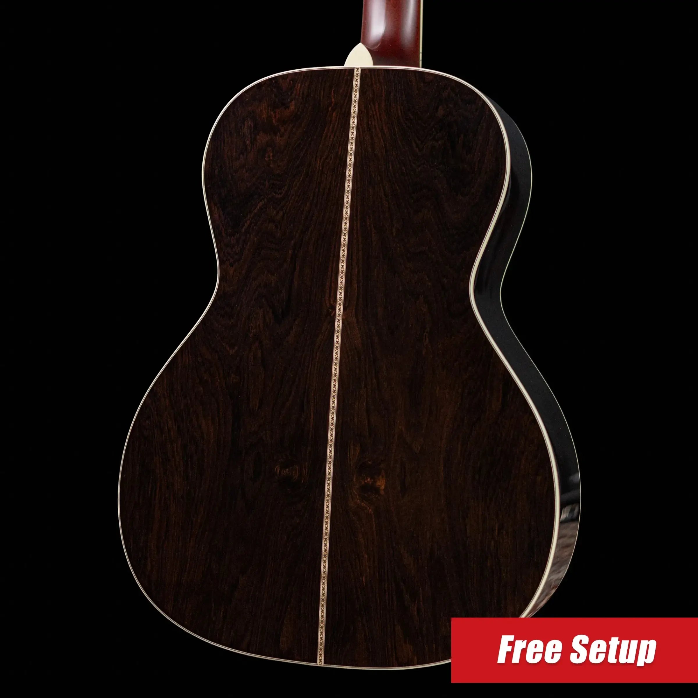 Santa Cruz H13 Acoustic Guitar - Bearclaw German Spruce/African Blackwood with Hardshell Case