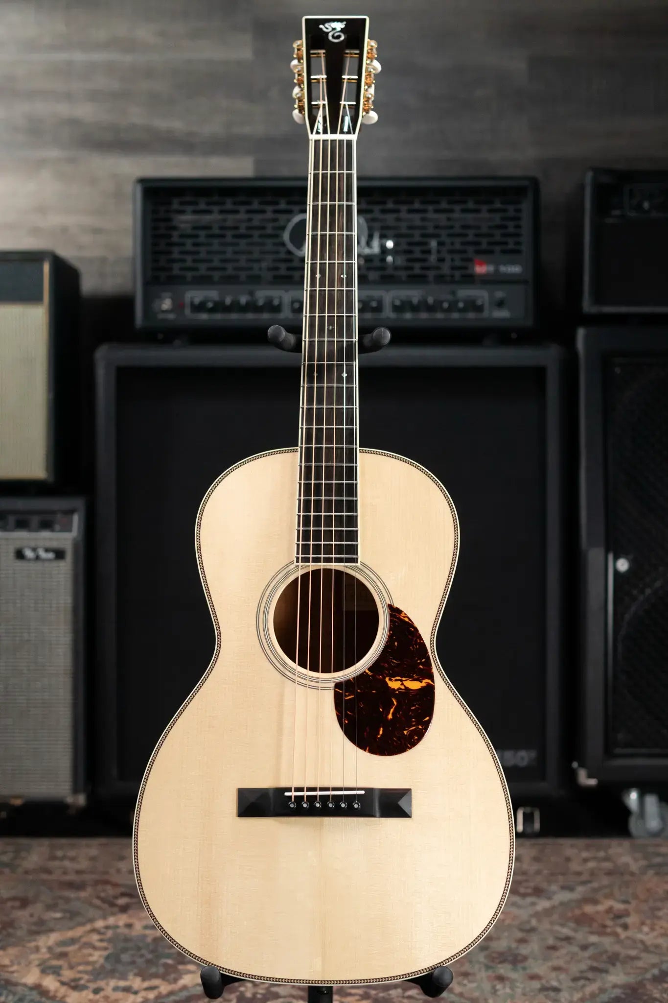 Santa Cruz Style 1 Acoustic Guitar - Adirondack/Mahogany with Hardshell Case