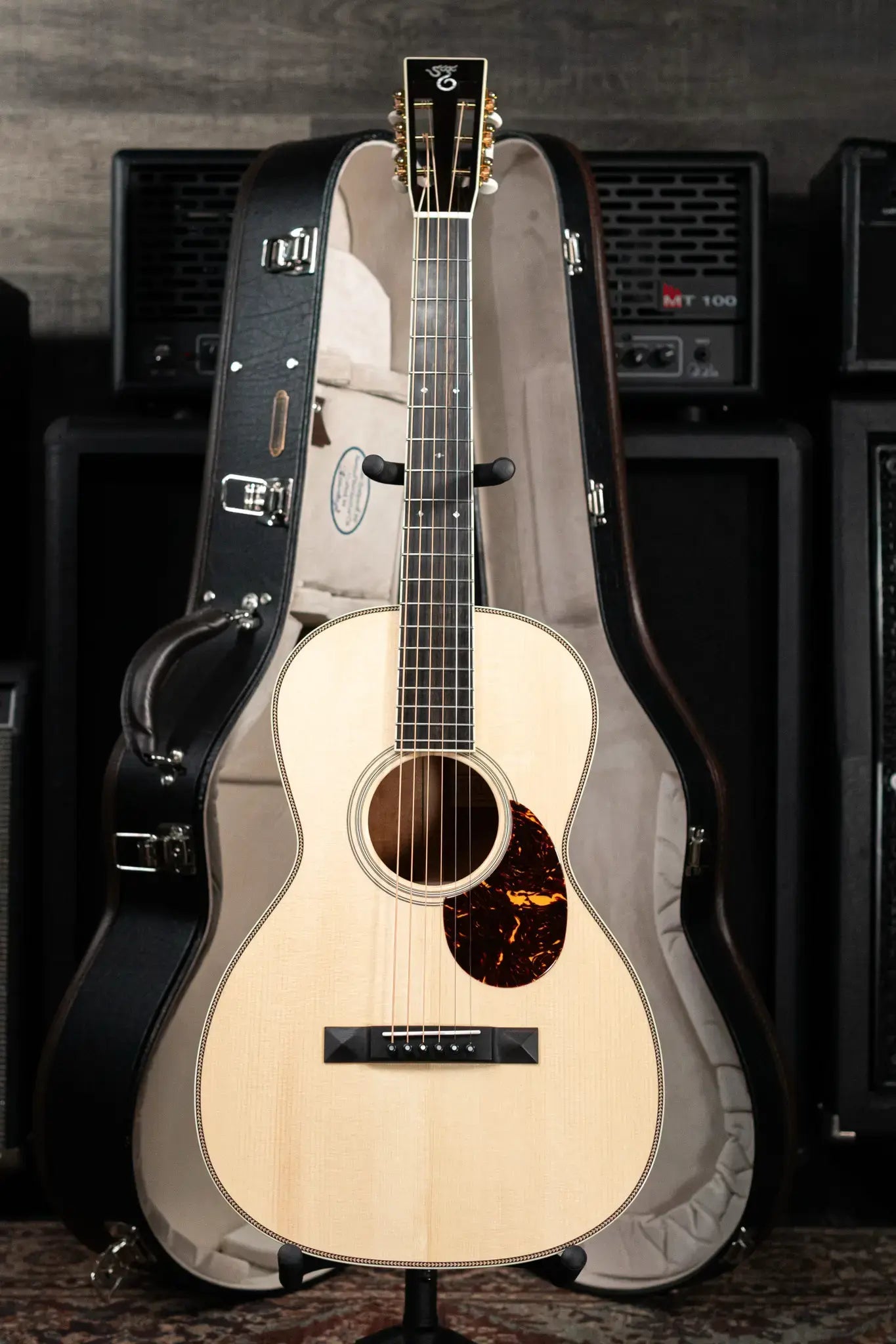 Santa Cruz Style 1 Acoustic Guitar - Adirondack/Mahogany with Hardshell Case