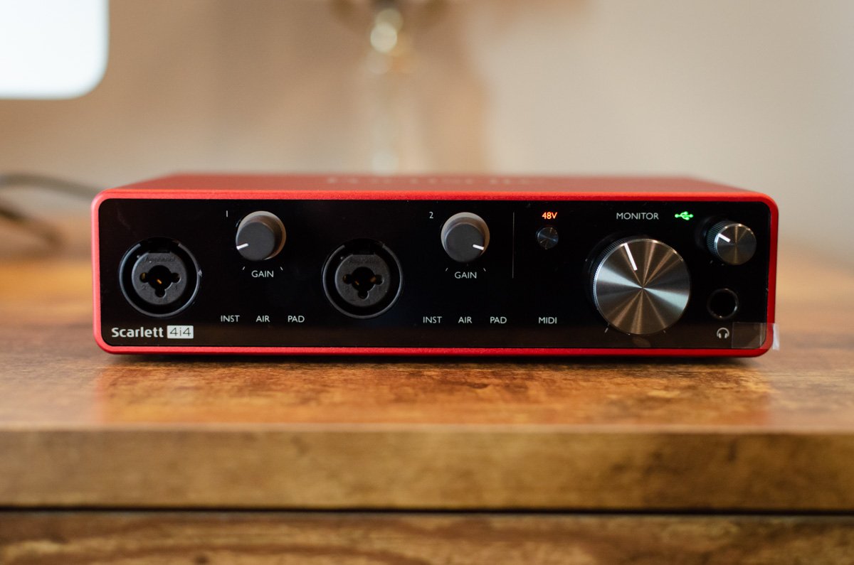 Focusrite Scarlett 4i4 3rd Gen Audio Interface