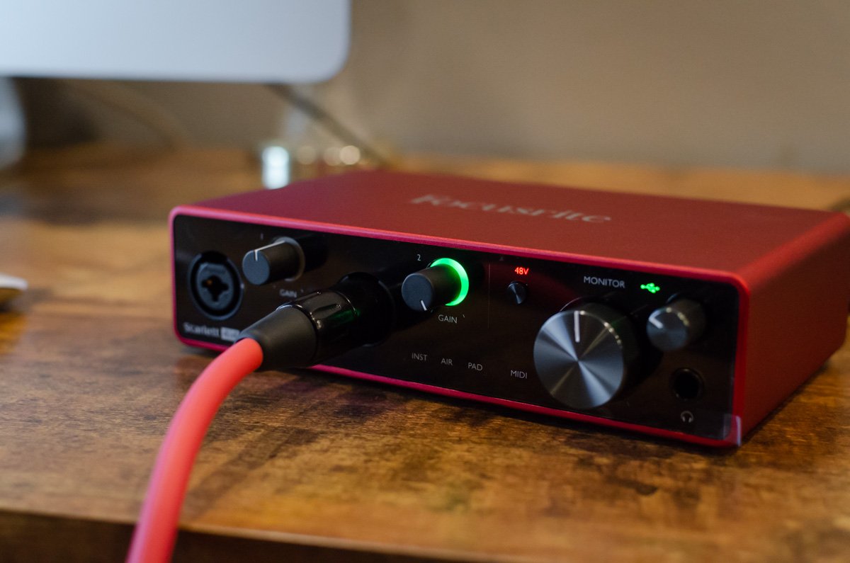 Focusrite Scarlett 4i4 3rd Gen Audio Interface
