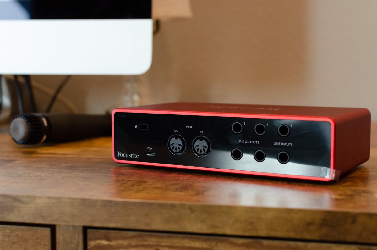 Focusrite Scarlett 4i4 3rd Gen Audio Interface