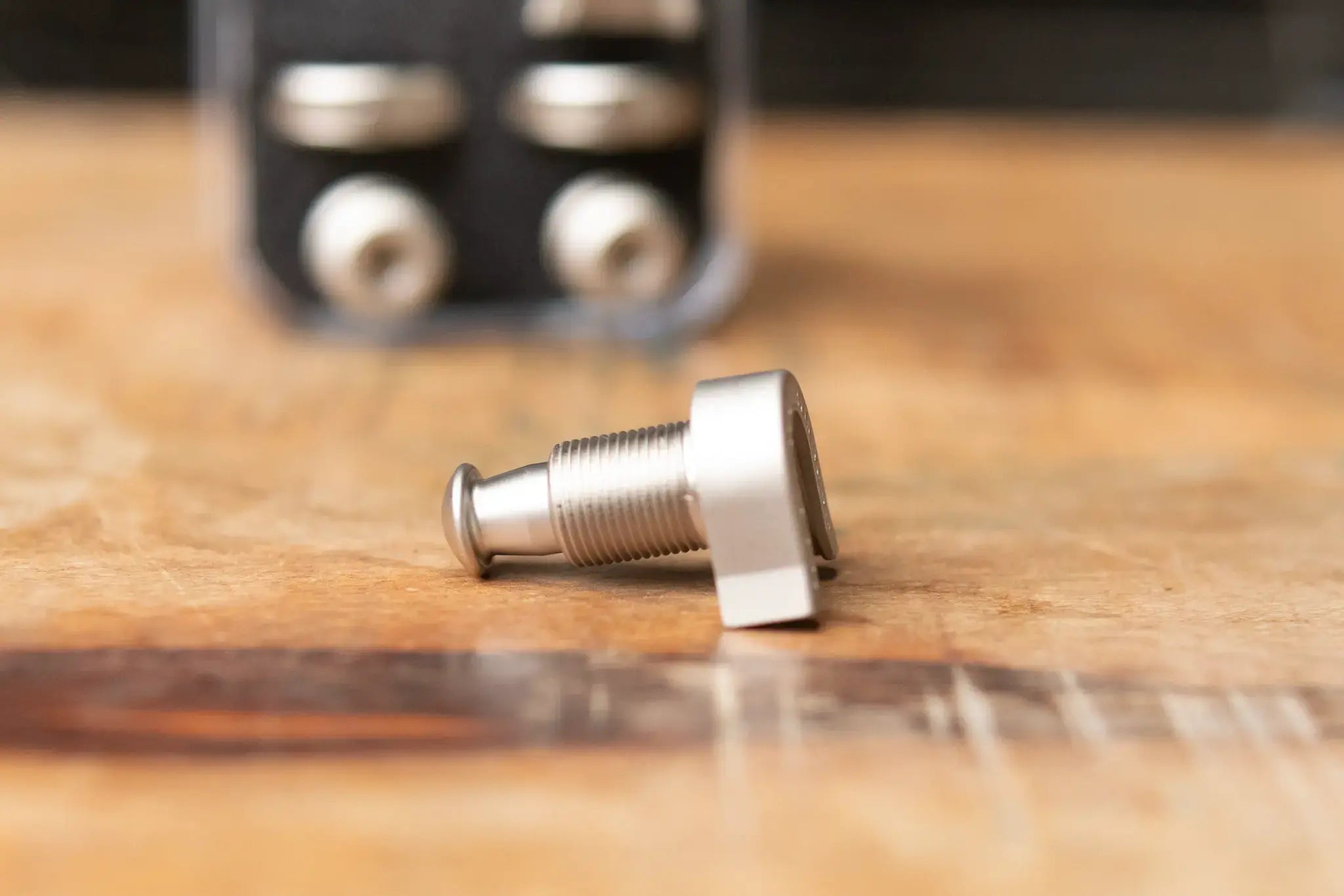 Schaller S-Locks Security Strap Locks - Satin Pearl