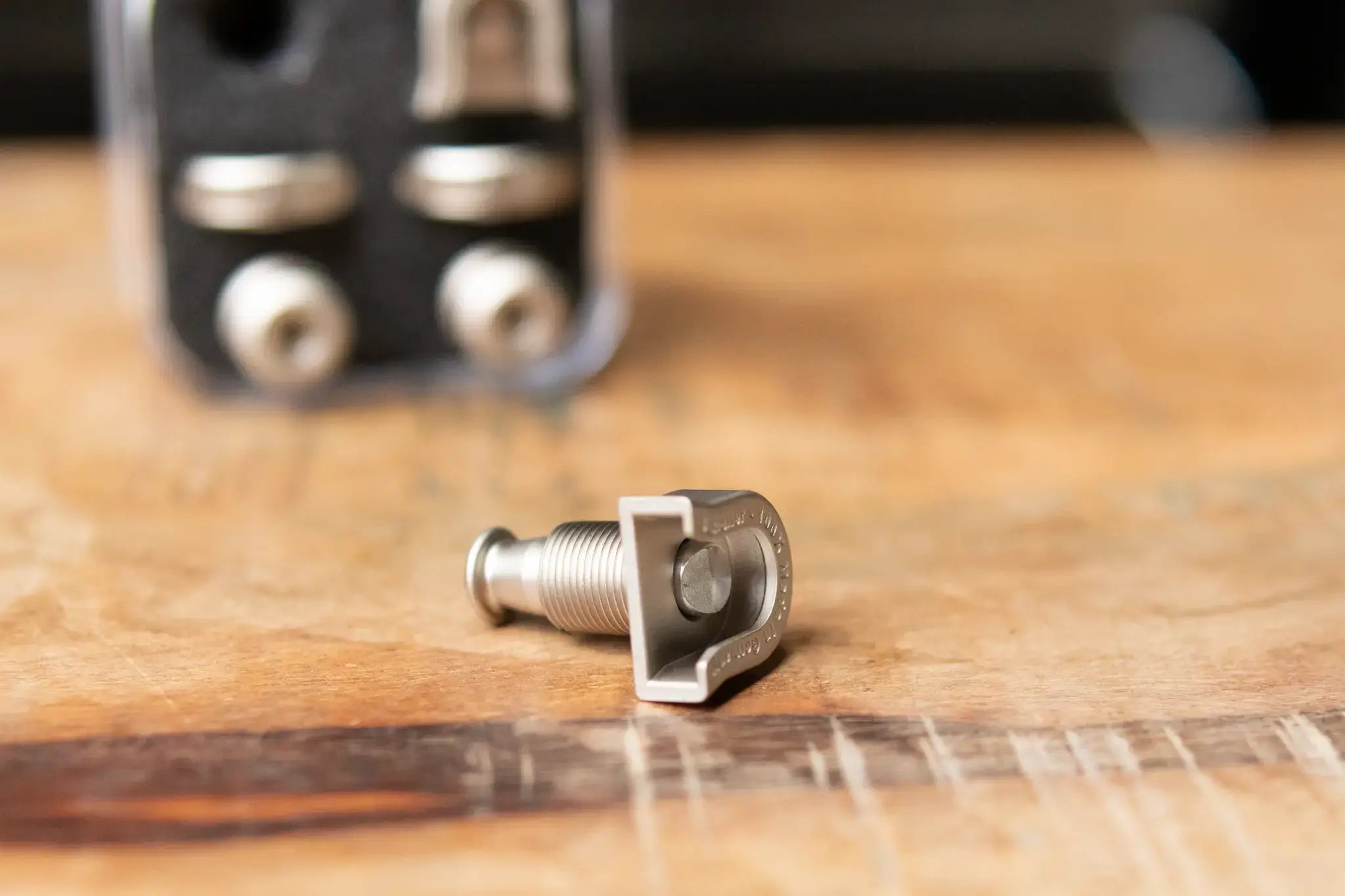 Schaller S-Locks Security Strap Locks - Satin Pearl