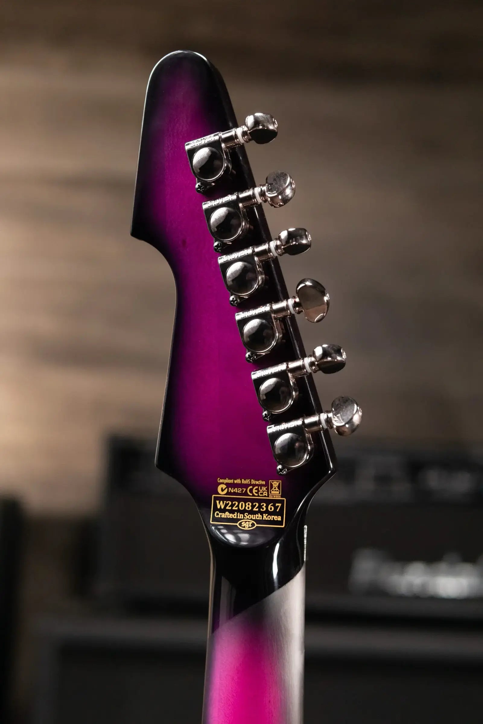 Schecter Blackjack SLS Avenger FR-S Electric Guitar - Transparent Purple Burst with Hardshell Case - Used
