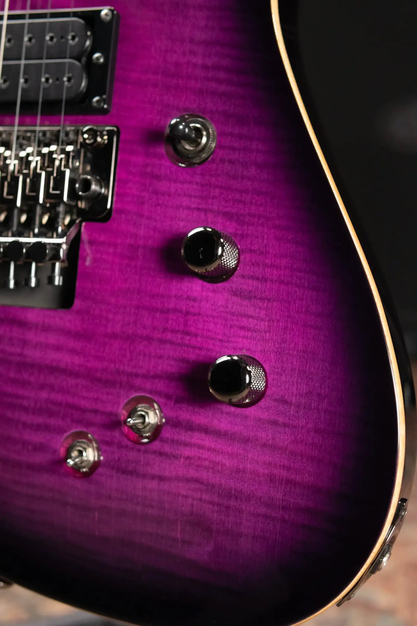 Schecter Blackjack SLS Avenger FR-S Electric Guitar - Transparent Purple Burst with Hardshell Case - Used