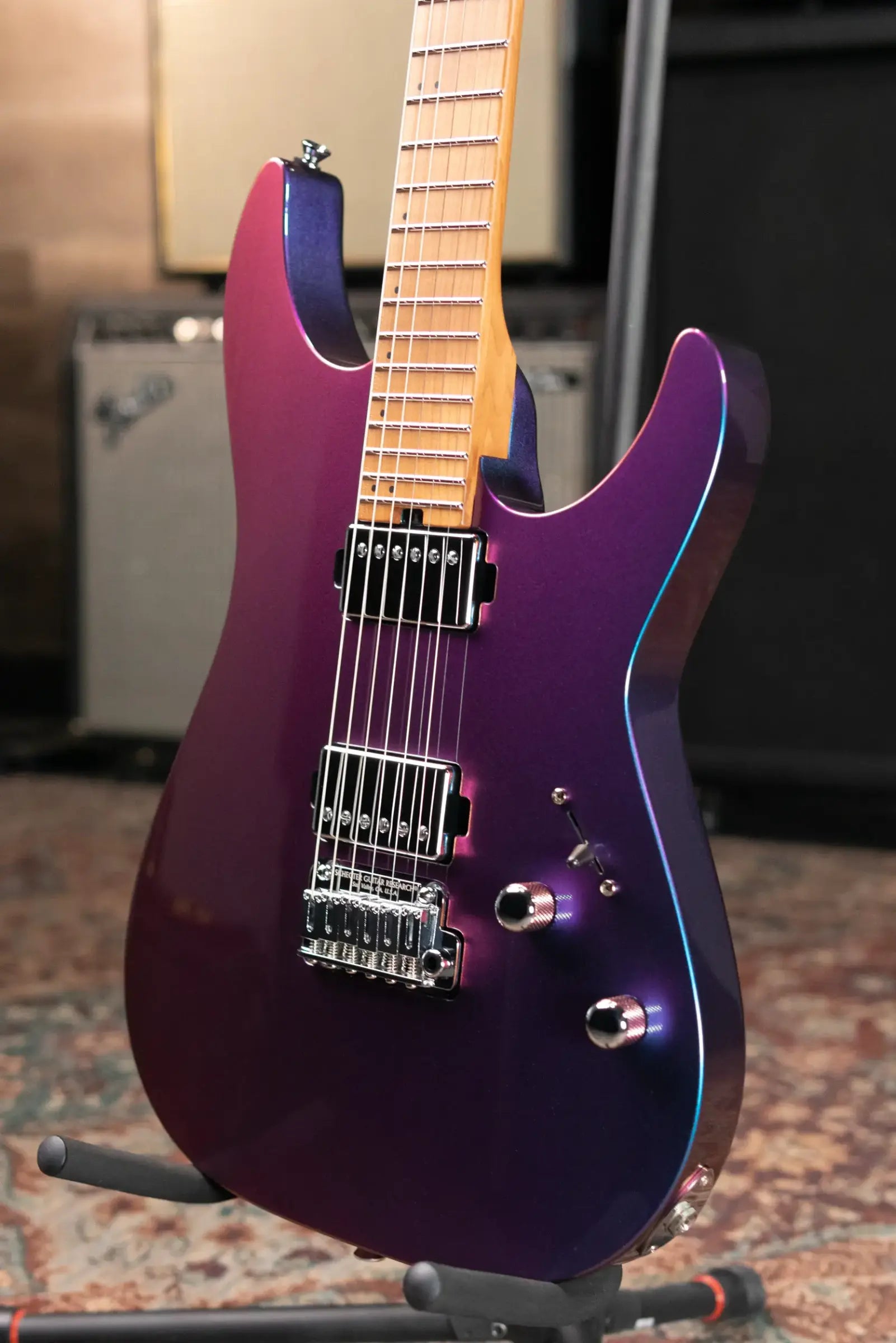 Schecter Custom Shop Pryzm HH Electric Guitar with Hardshell Case