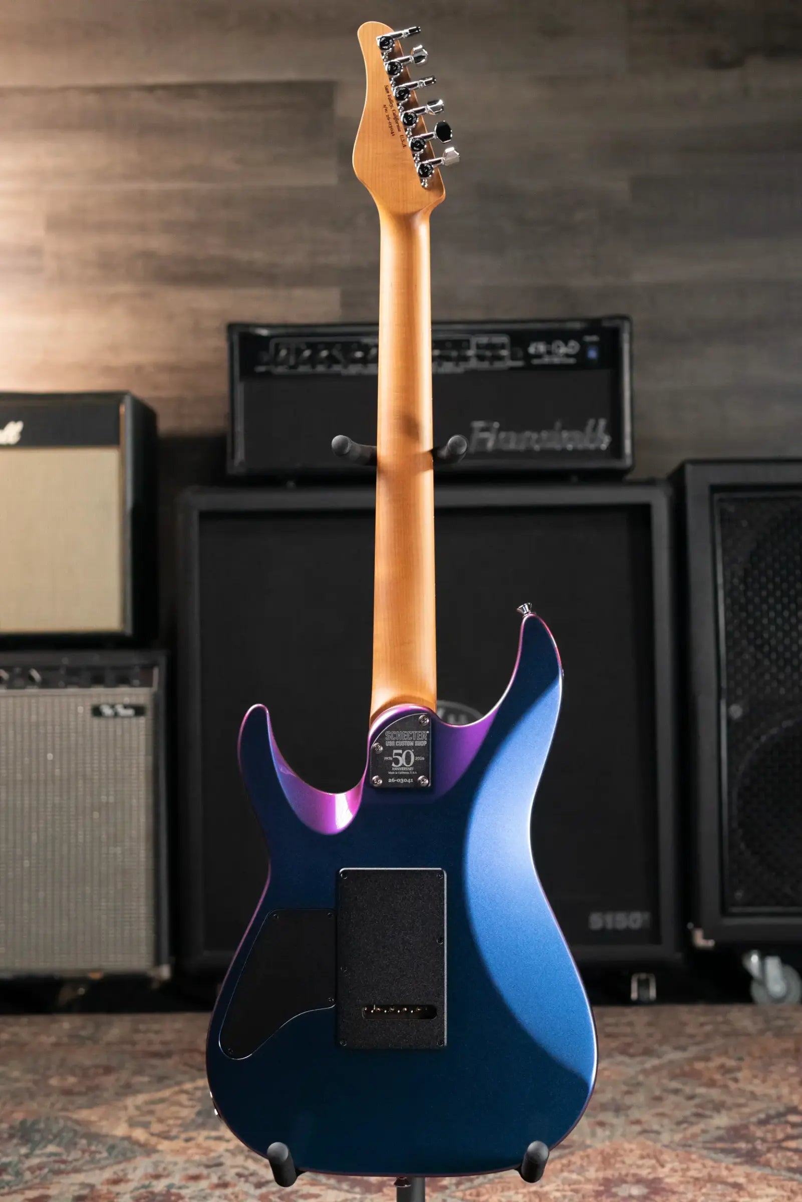 Schecter Custom Shop Pryzm HH Electric Guitar with Hardshell Case