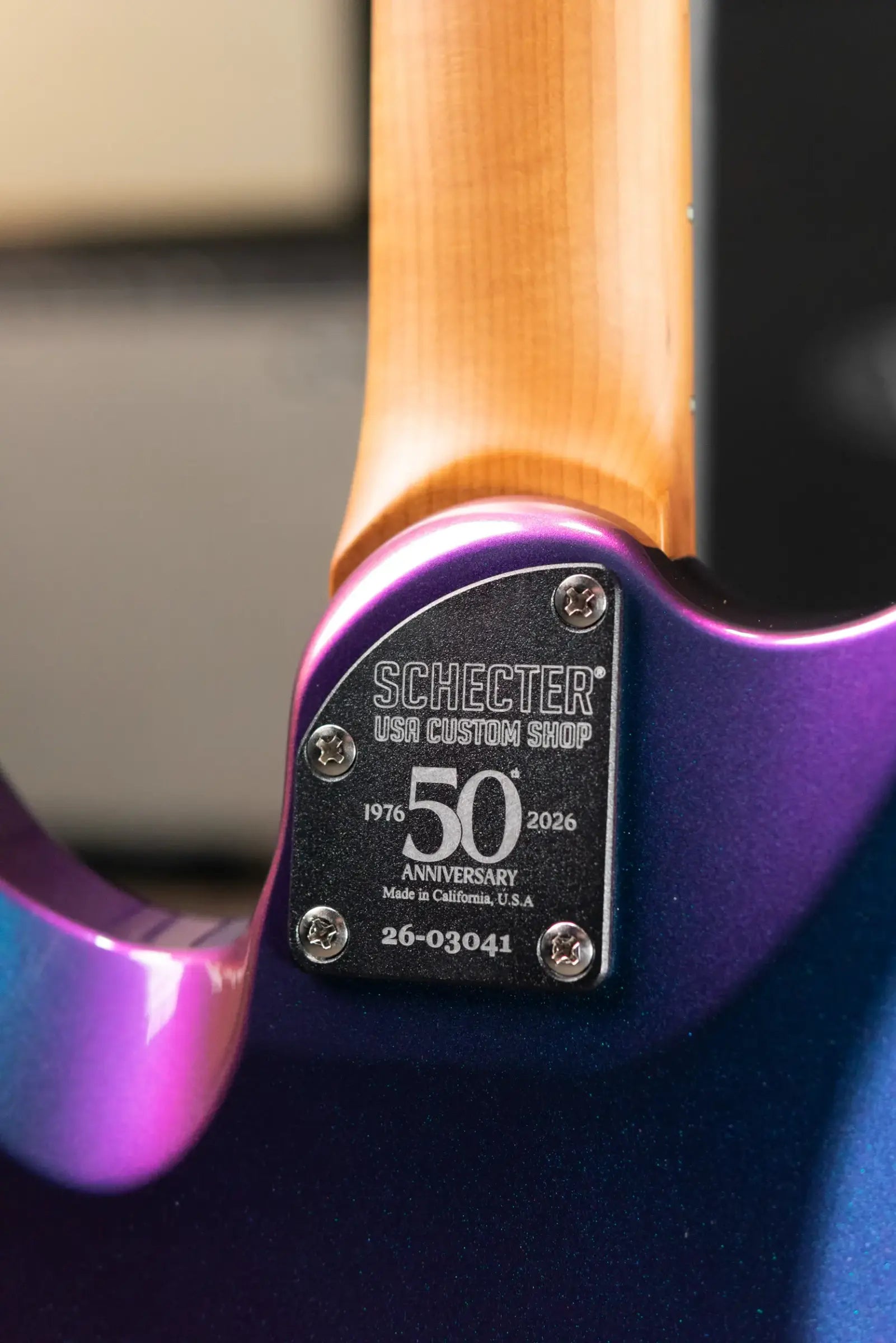 Schecter Custom Shop Pryzm HH Electric Guitar with Hardshell Case