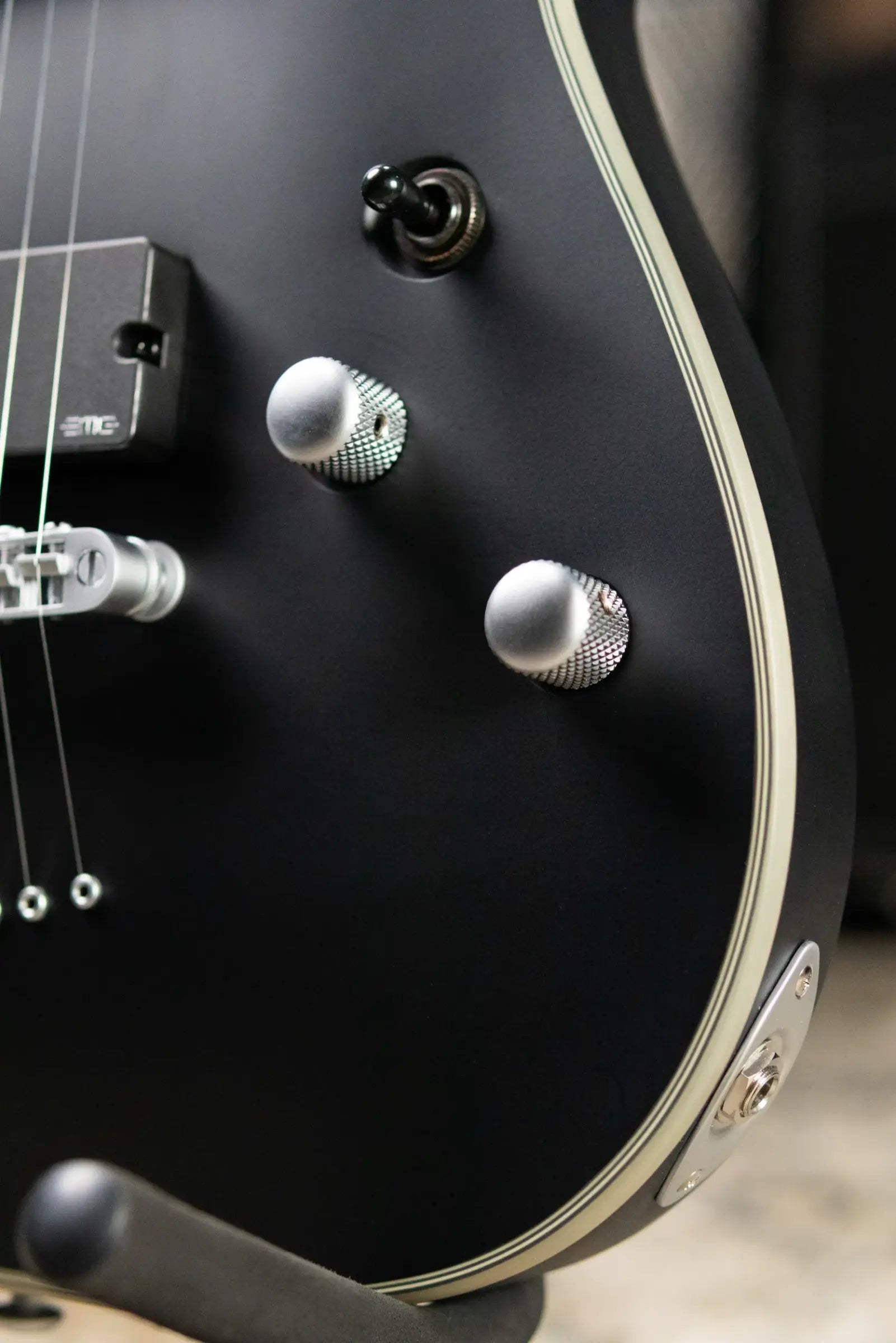 Schecter Damien Platinum-7 7-String Electric Guitar - Satin Black