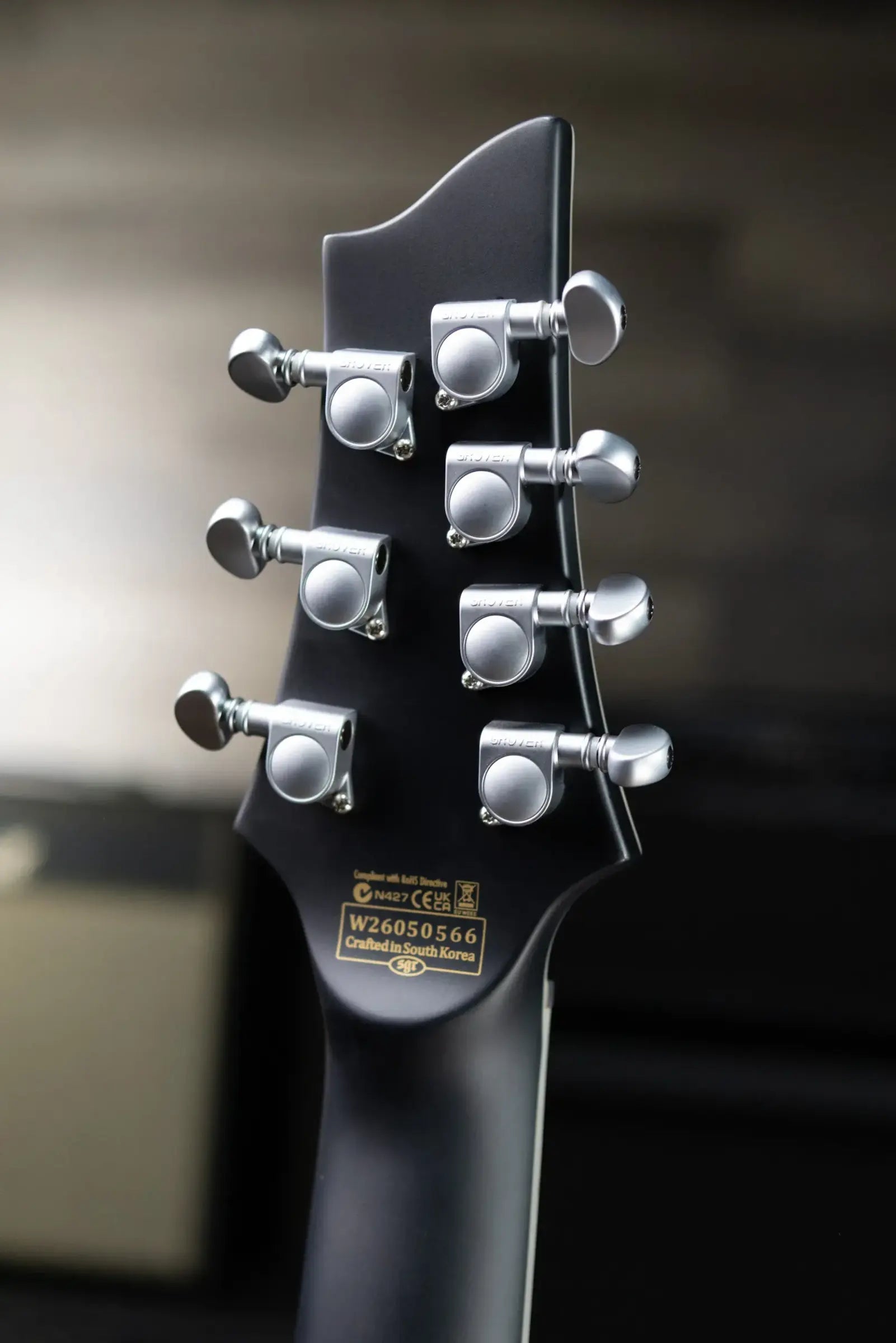 Schecter Damien Platinum-7 7-String Electric Guitar - Satin Black