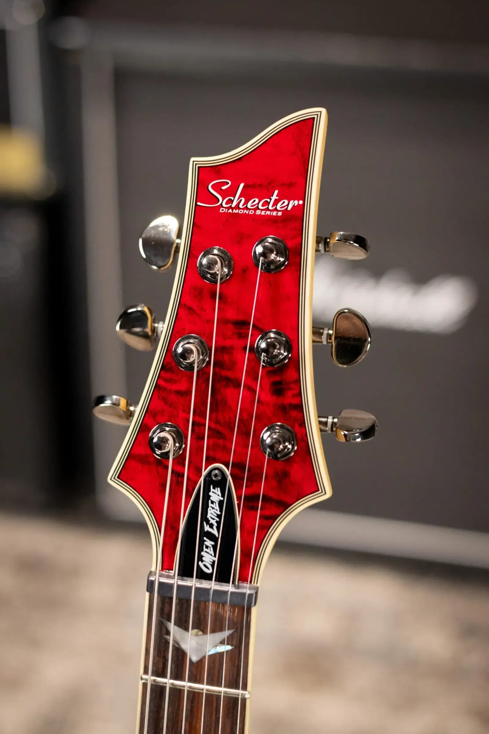Schecter Omen Extreme-6 Electric Guitar - Black Cherry
