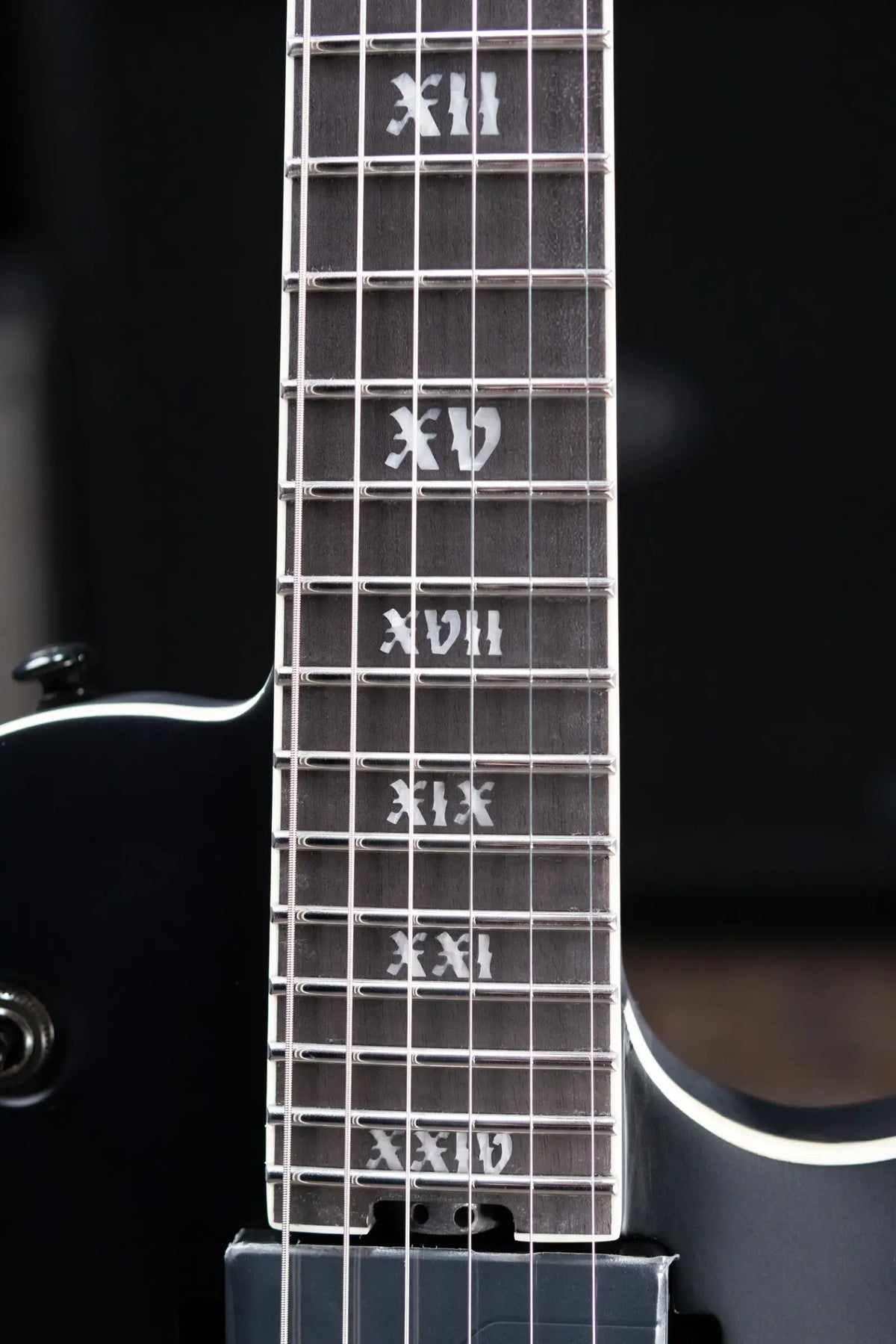 Schecter Solo-II SLS Elite Evil Twin Electric Guitar - Satin Black - Demo