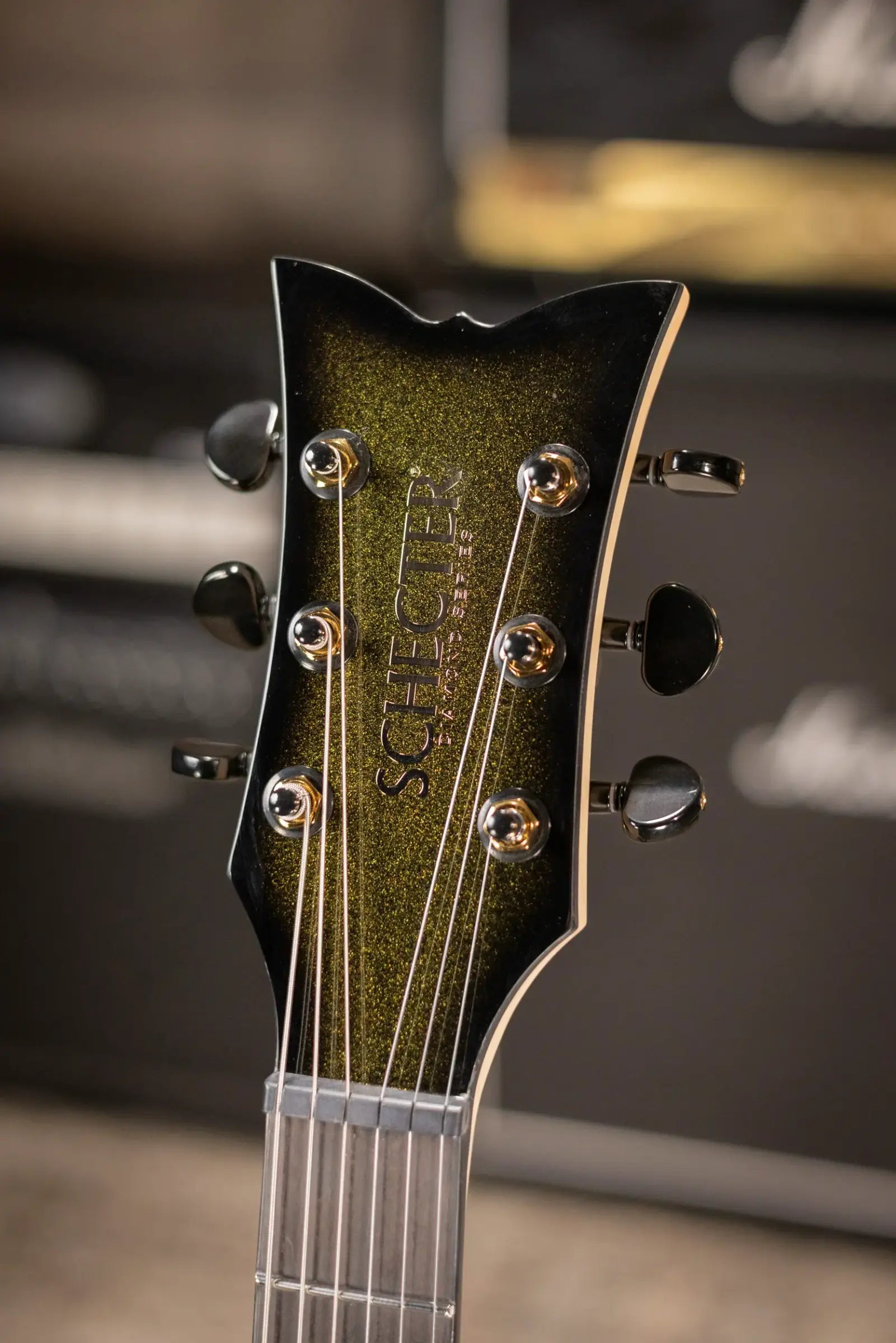 Schecter Tempest 50th Anniversary Electric Guitar - 50th Gold Burst