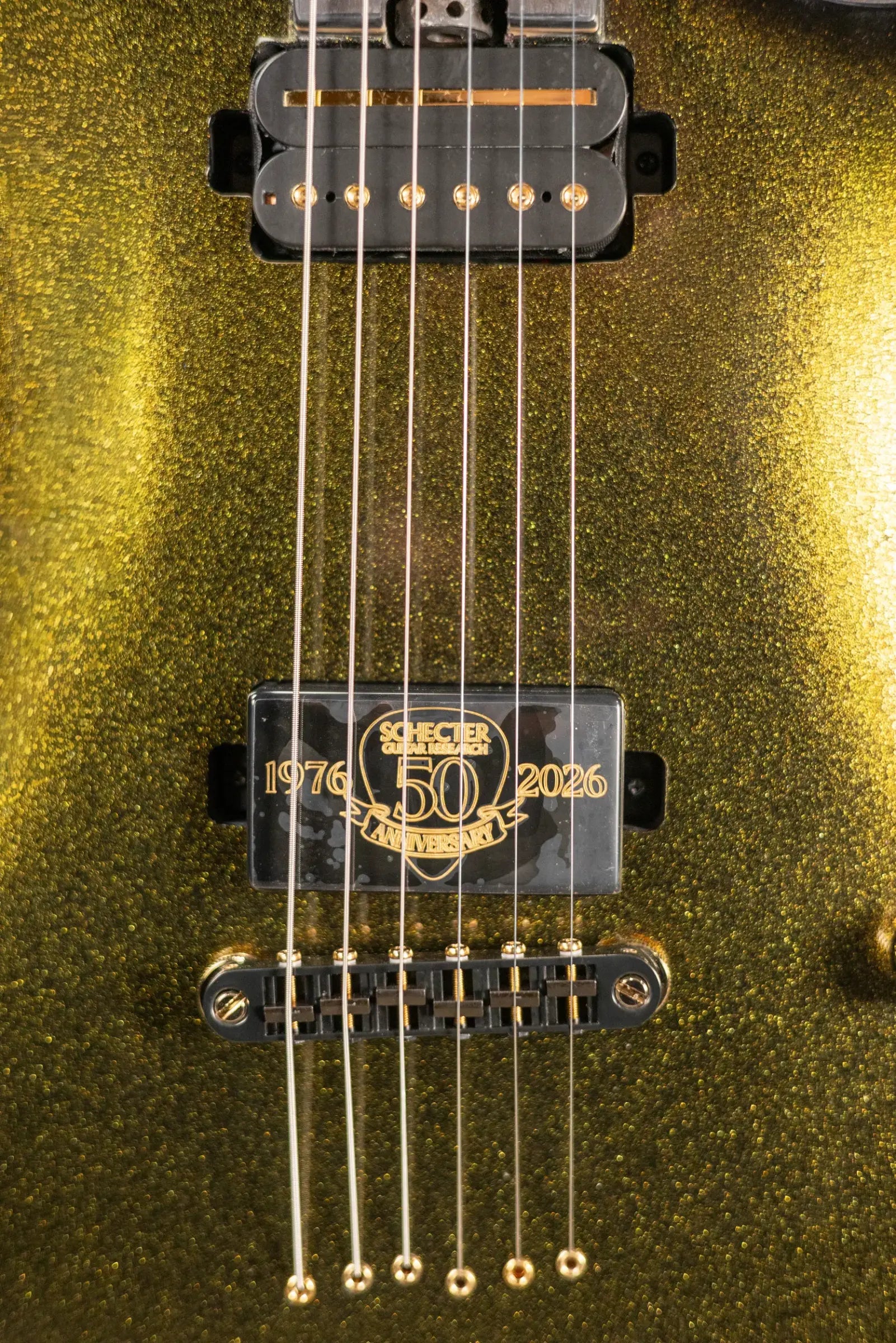 Schecter Tempest 50th Anniversary Electric Guitar - 50th Gold Burst