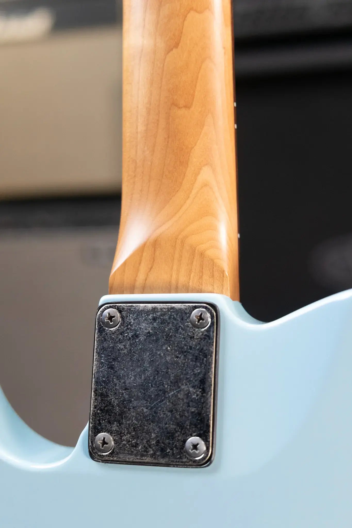 Schecter USA Custom PT Wembley Studio Electric Guitar Sonic Blue with Hardshell Case - Used