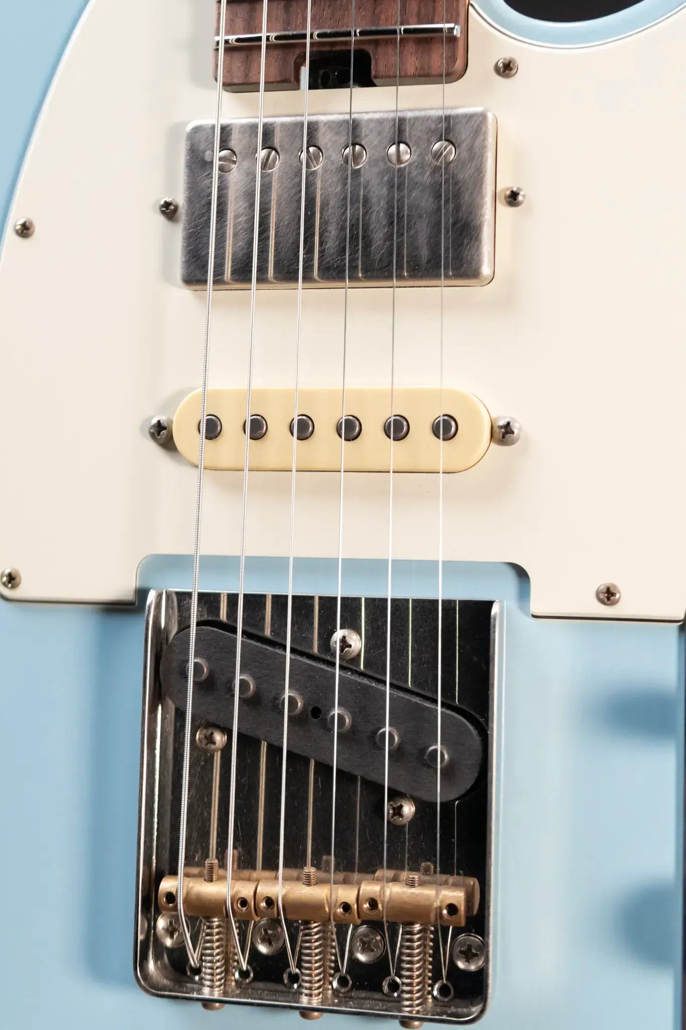 Schecter USA Custom PT Wembley Studio Electric Guitar Sonic Blue with Hardshell Case - Used