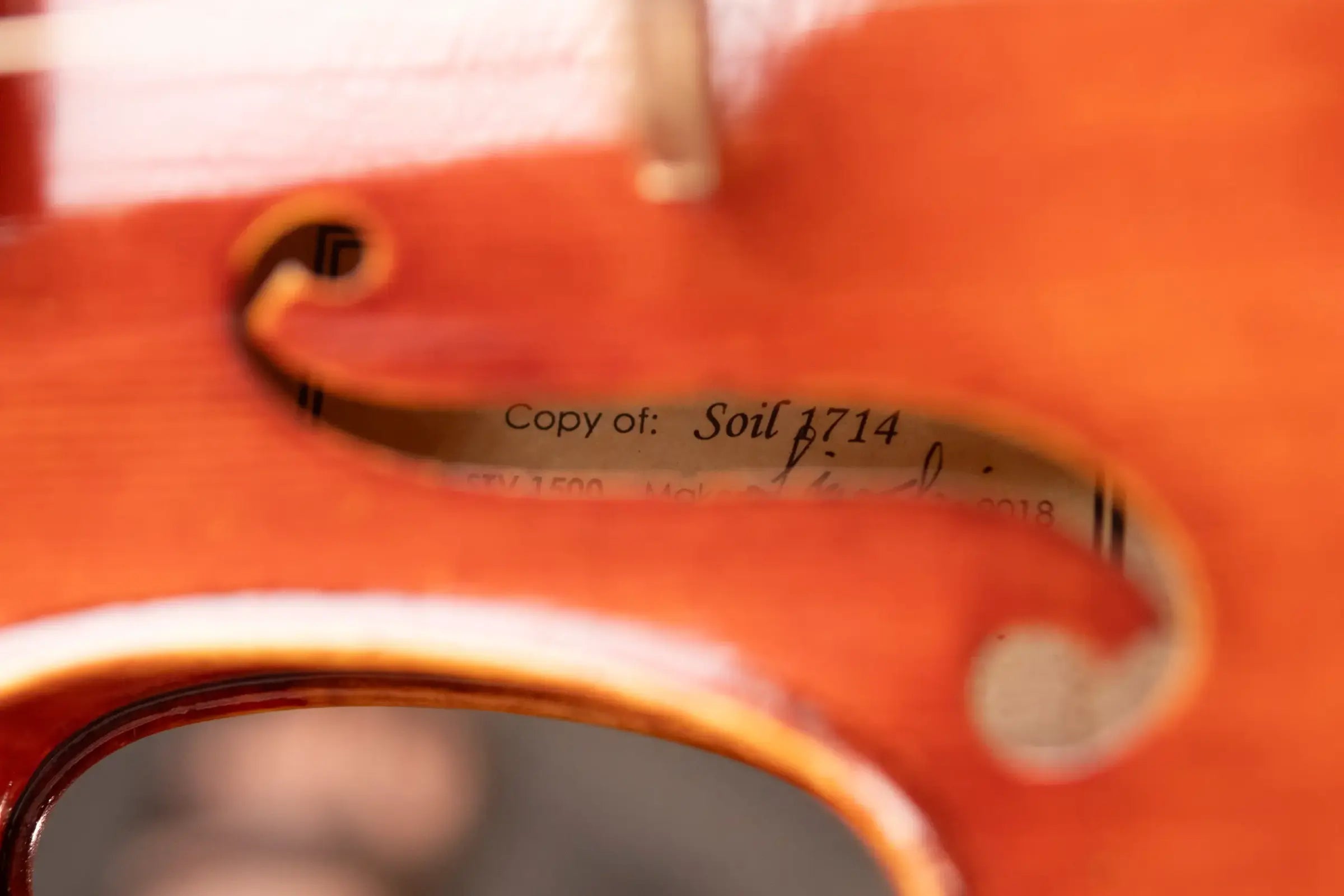 Scott Cao STV 1500 Soil 1714 Violin - 4/4 Size