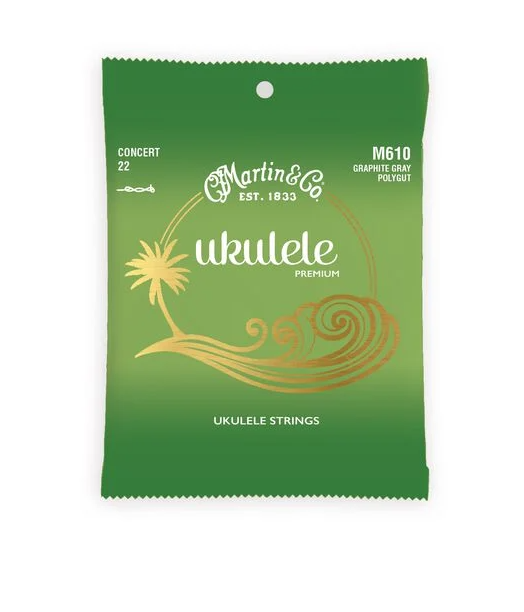 Martin M610 Ukulele Premium Polygut Strings - Concert