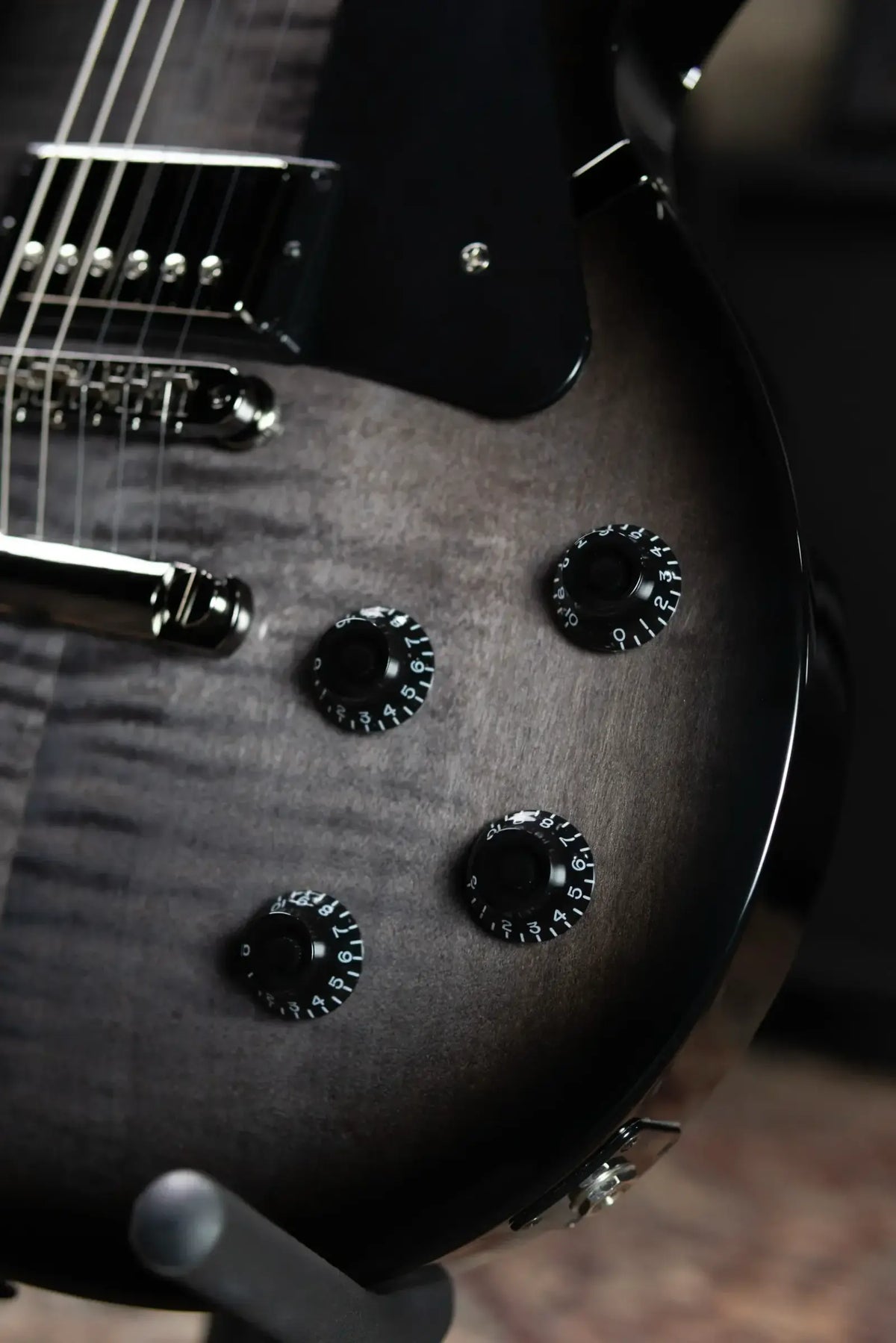 Gibson Les Paul Studio Session Electric Guitar - Translucent Ebony Burst with Gig Bag