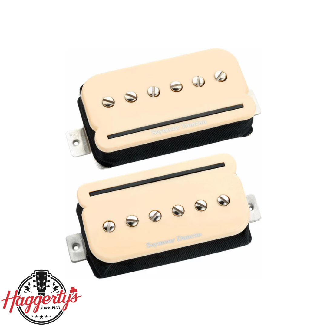 Seymour Duncan 11303-03-Cr SHPR-1s P-Rails – Neck and Bridge Pickup Set Cream