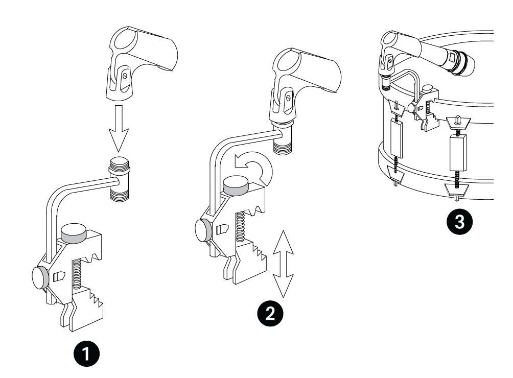 Shure A56D Microphone Drum Mount