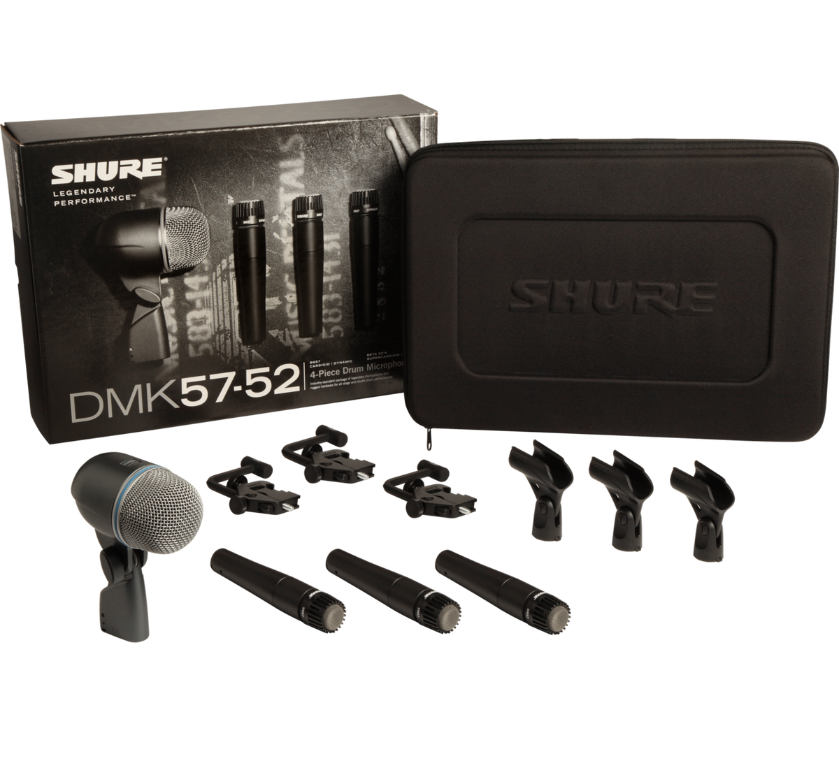 Shure DMK57 52 Drum Mic Kit