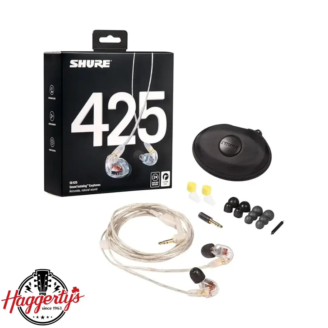 Shure SE425-CL Sound Isolating In Ear Monitors