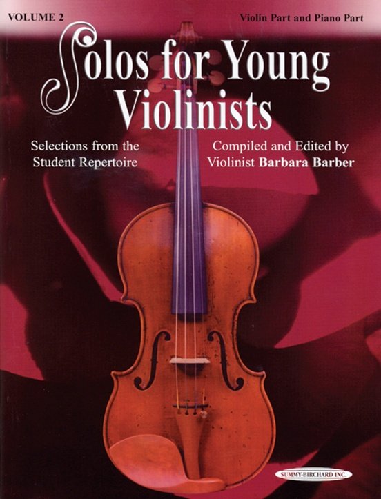 Solos for Young Violinists Violin & Piano- Volume 2 Book Alfred Publishing