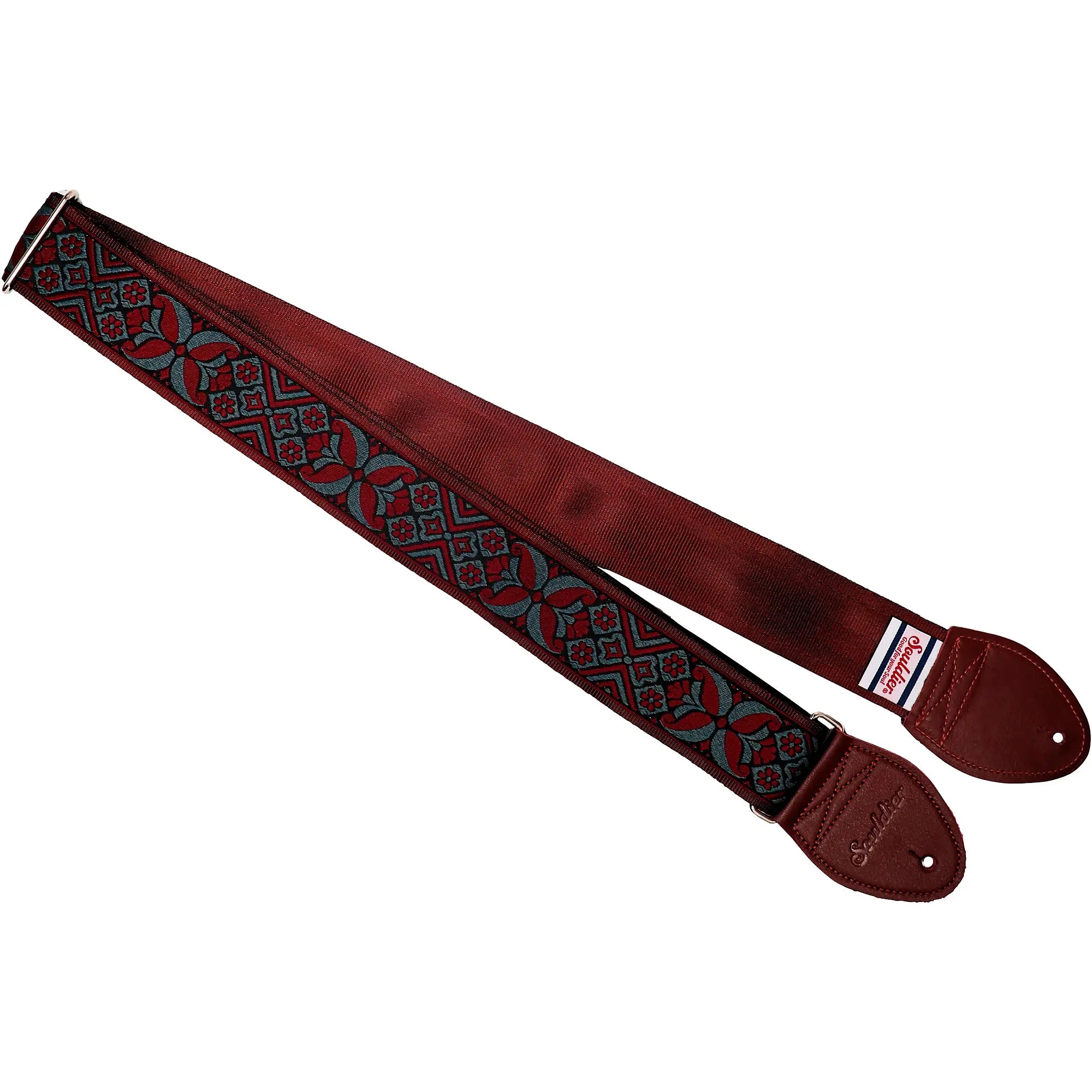 Souldier GS0816 - Madrid Burgundy Guitar Strap