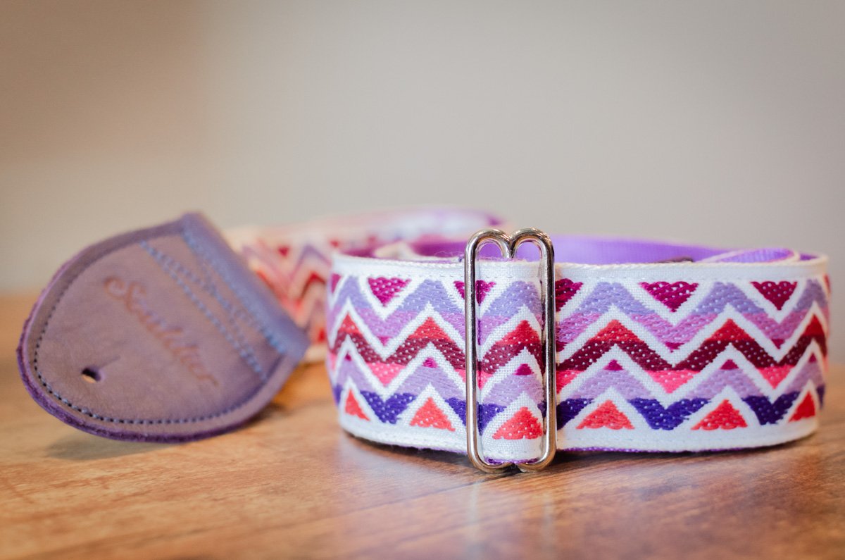 Souldier Straps Tetons 2" Mountain Zig Zag Guitar Strap