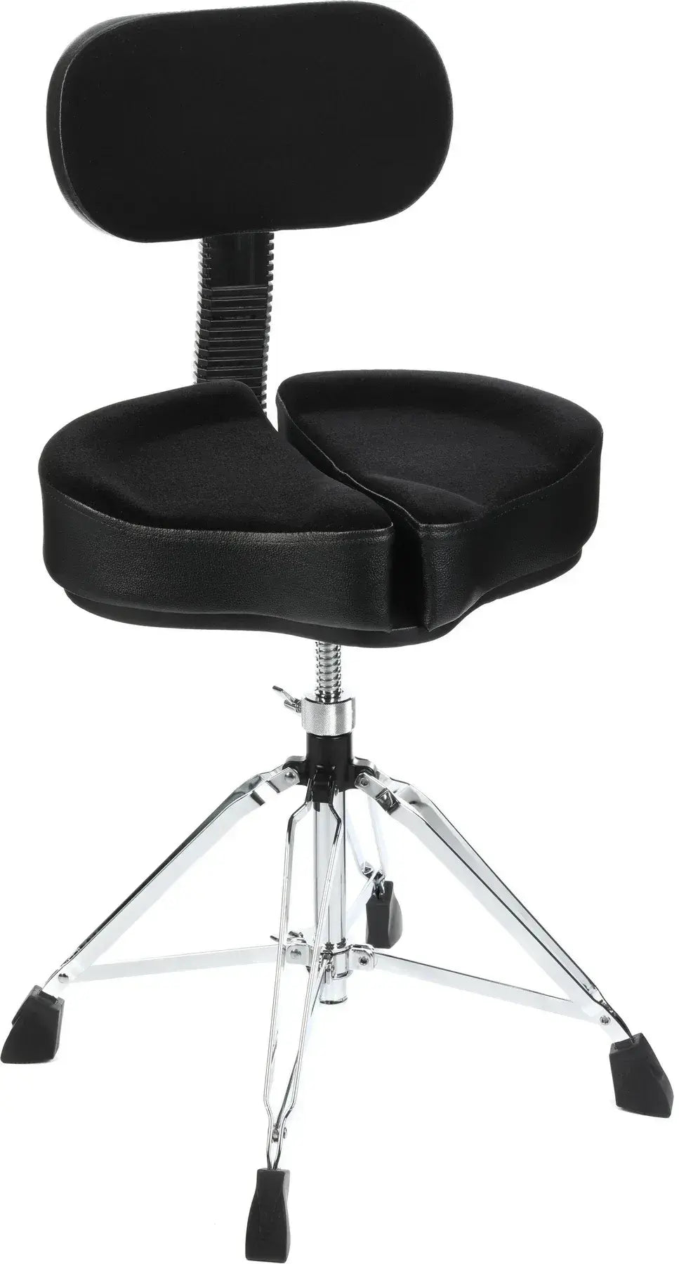 Spinal-G Saddle Top Throne with Backrest in Black