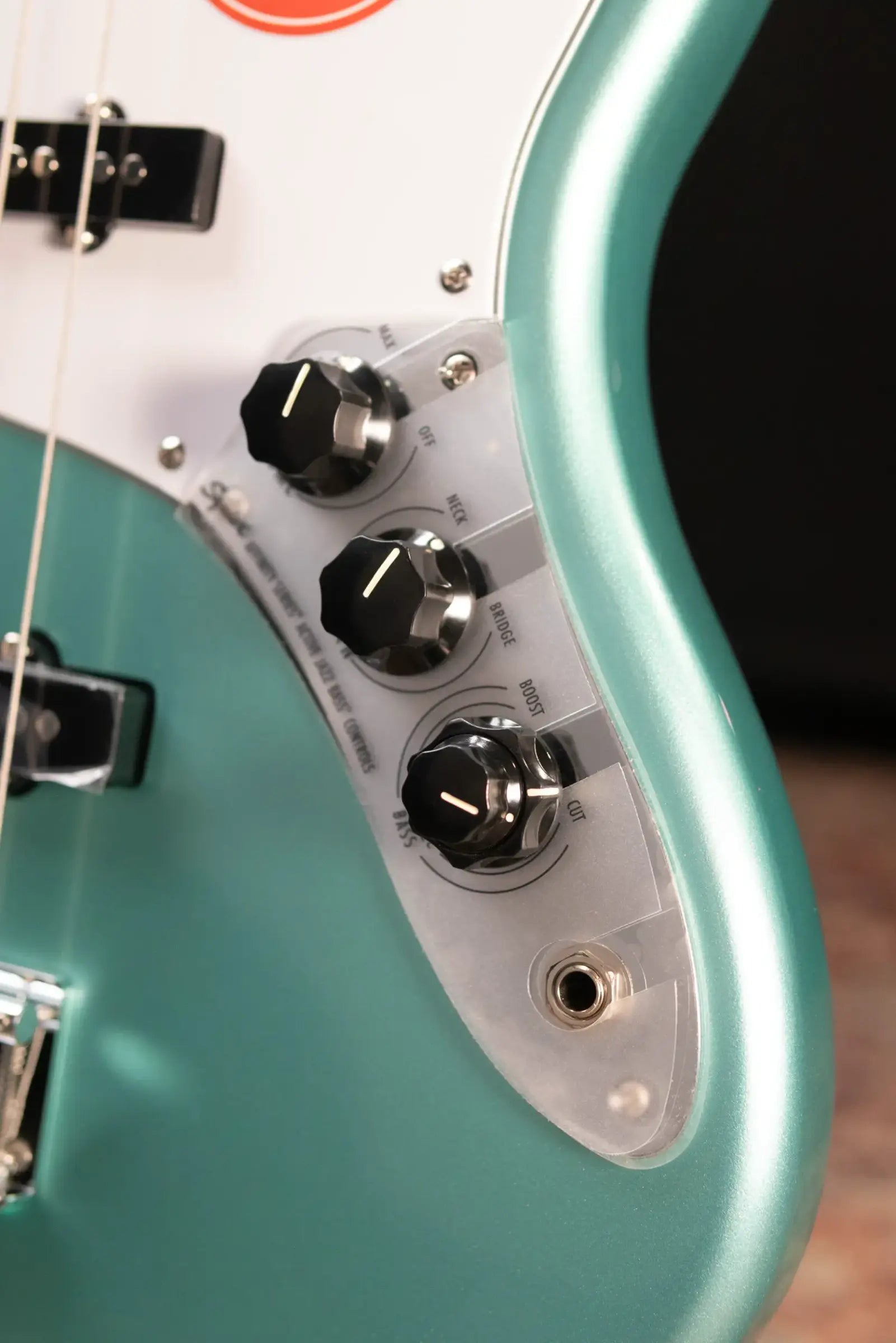 Squier Affinity Series Active Jazz Bass - Mystic Sea Foam Green