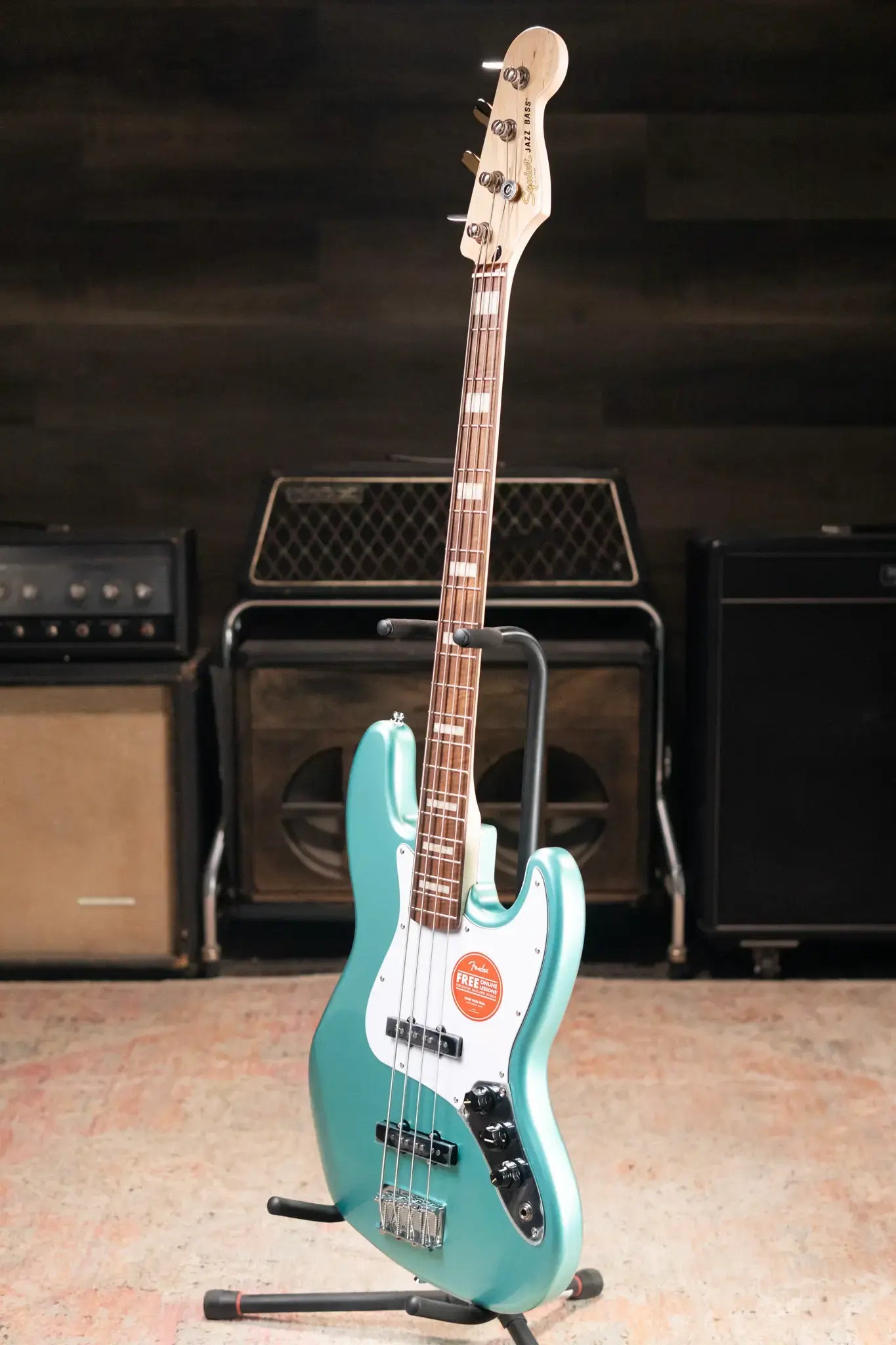 Squier Affinity Series Active Jazz Bass - Mystic Sea Foam Green