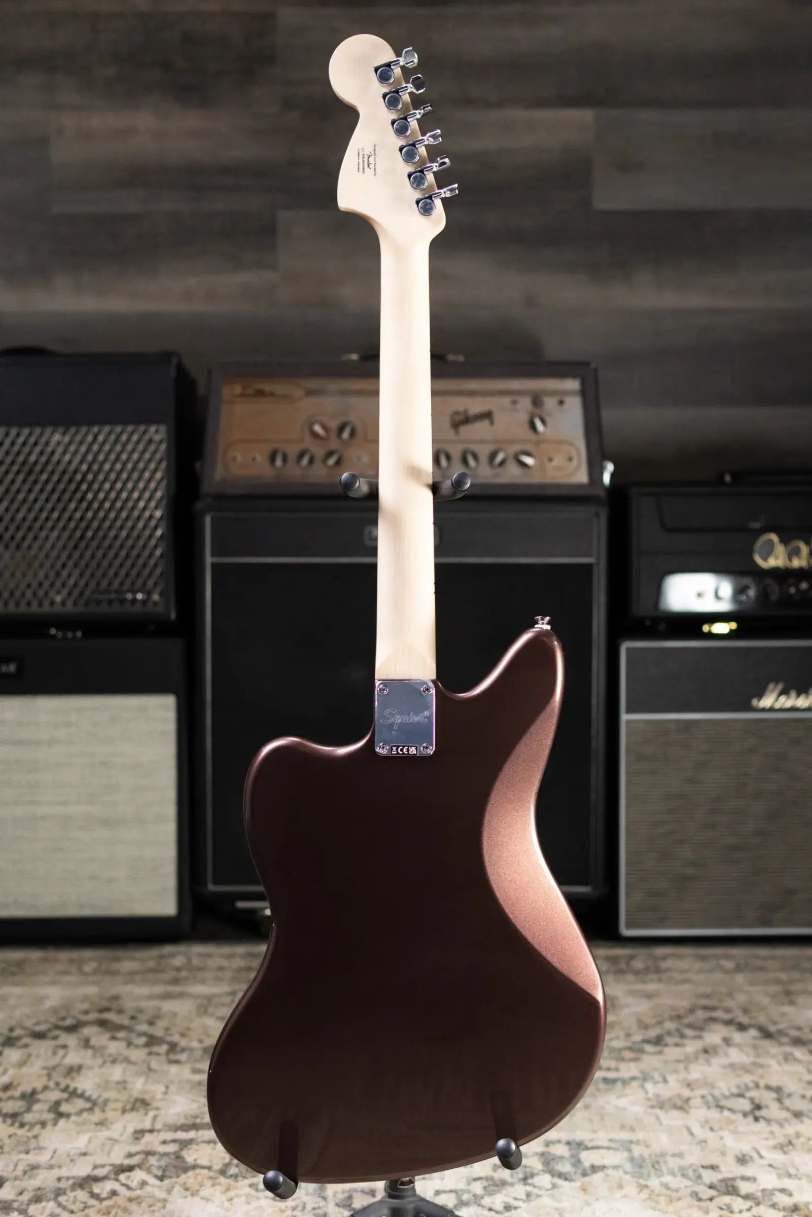 Squier Affinity Series Jaguar Electric Guitar - Mystic Metallic Brown
