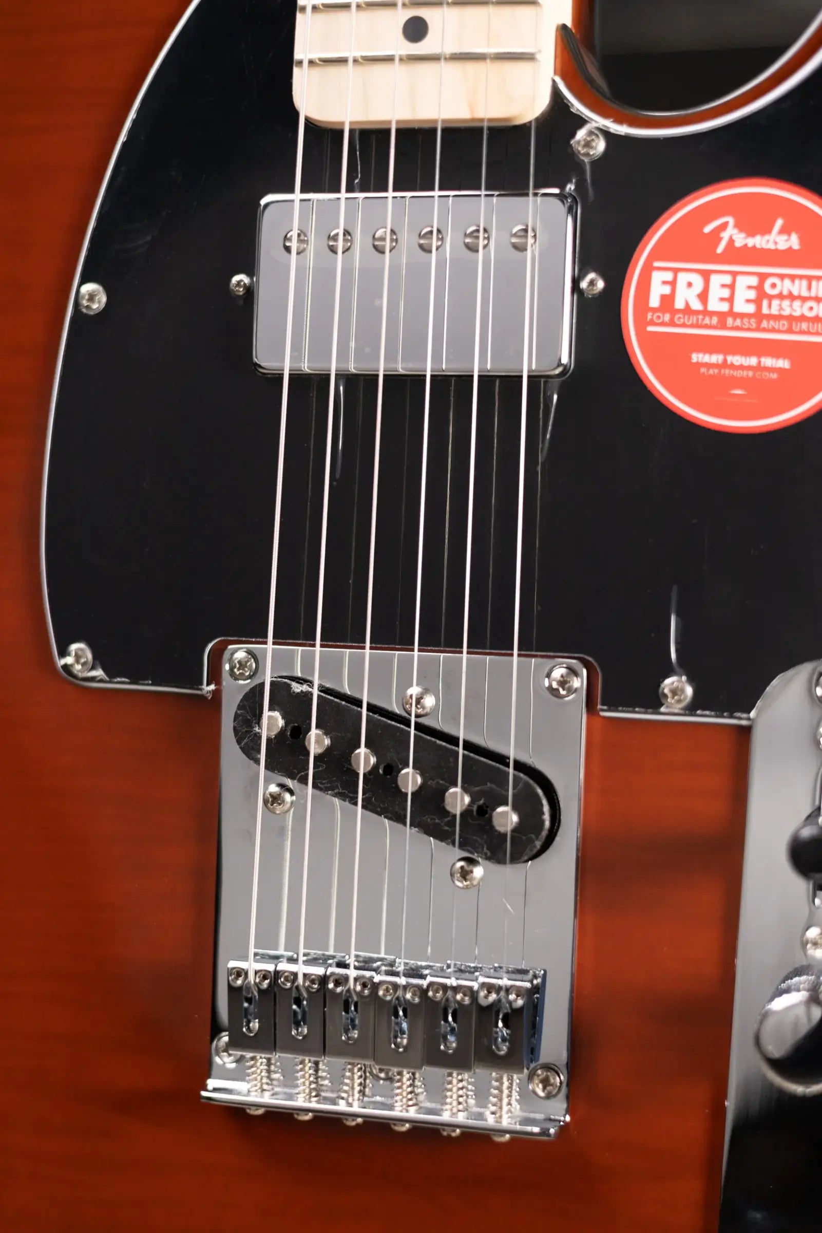 Squier Affinity Series Telecaster FMT SH Electric Guitar - Mocha